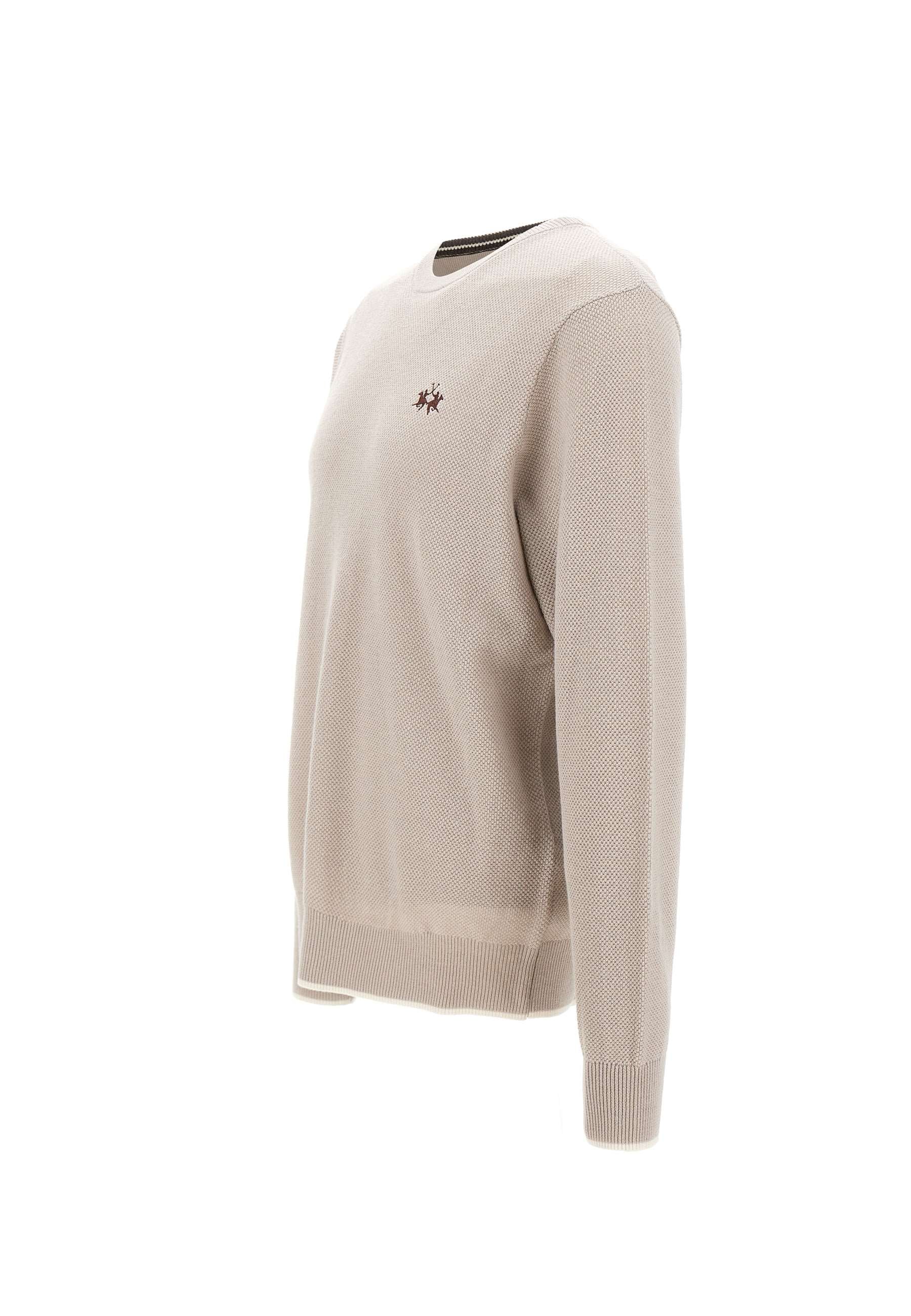 La Martina ZMS007 Man Beige Sweaters - Zuklat