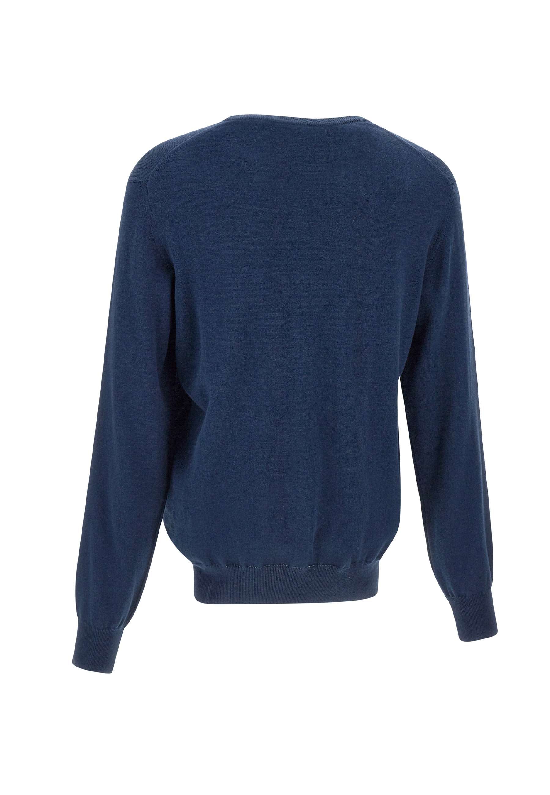 La Martina ZMS002 Man Blue Sweaters - Zuklat