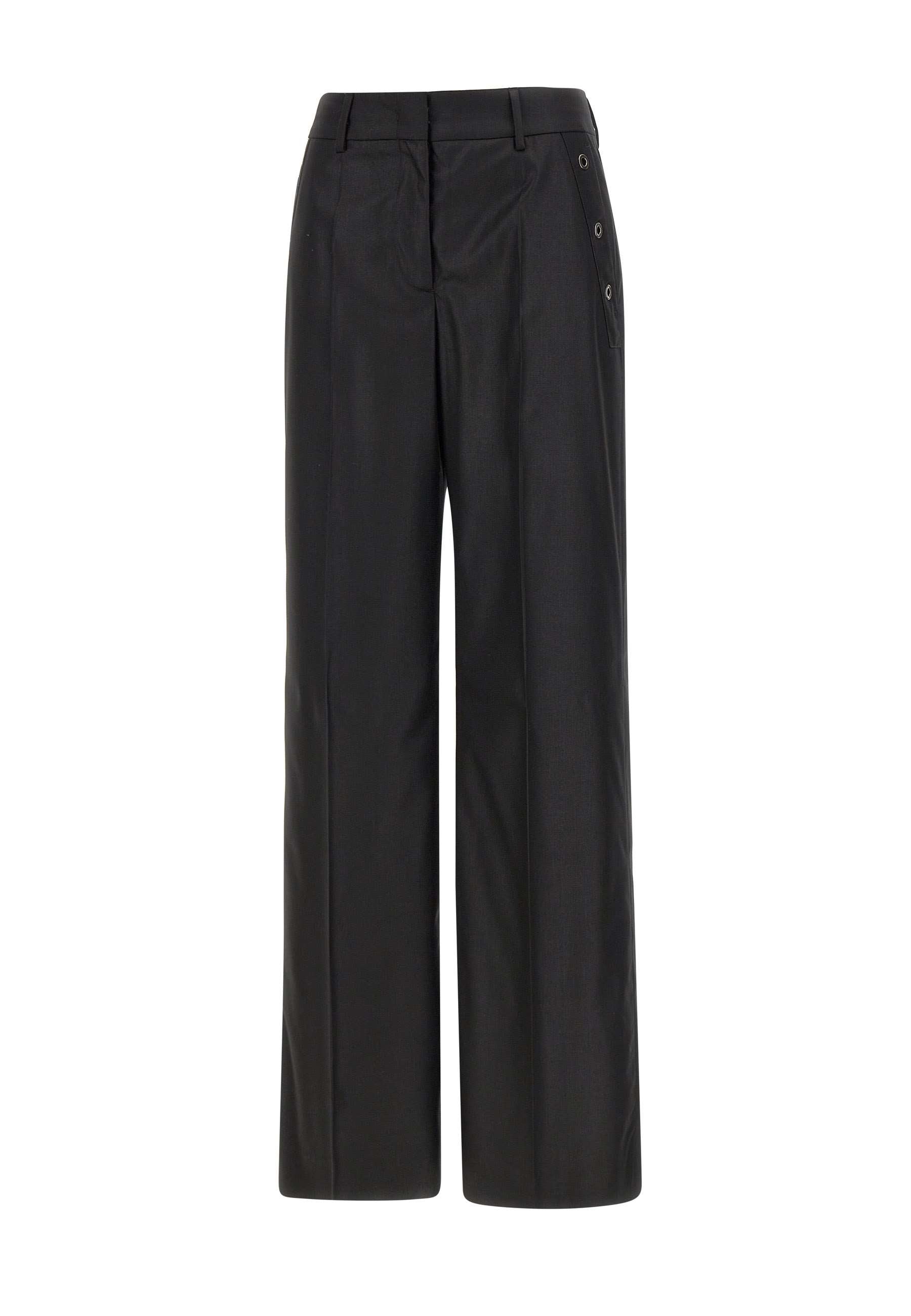 Iceberg B051 Woman Black Trousers - Zuklat