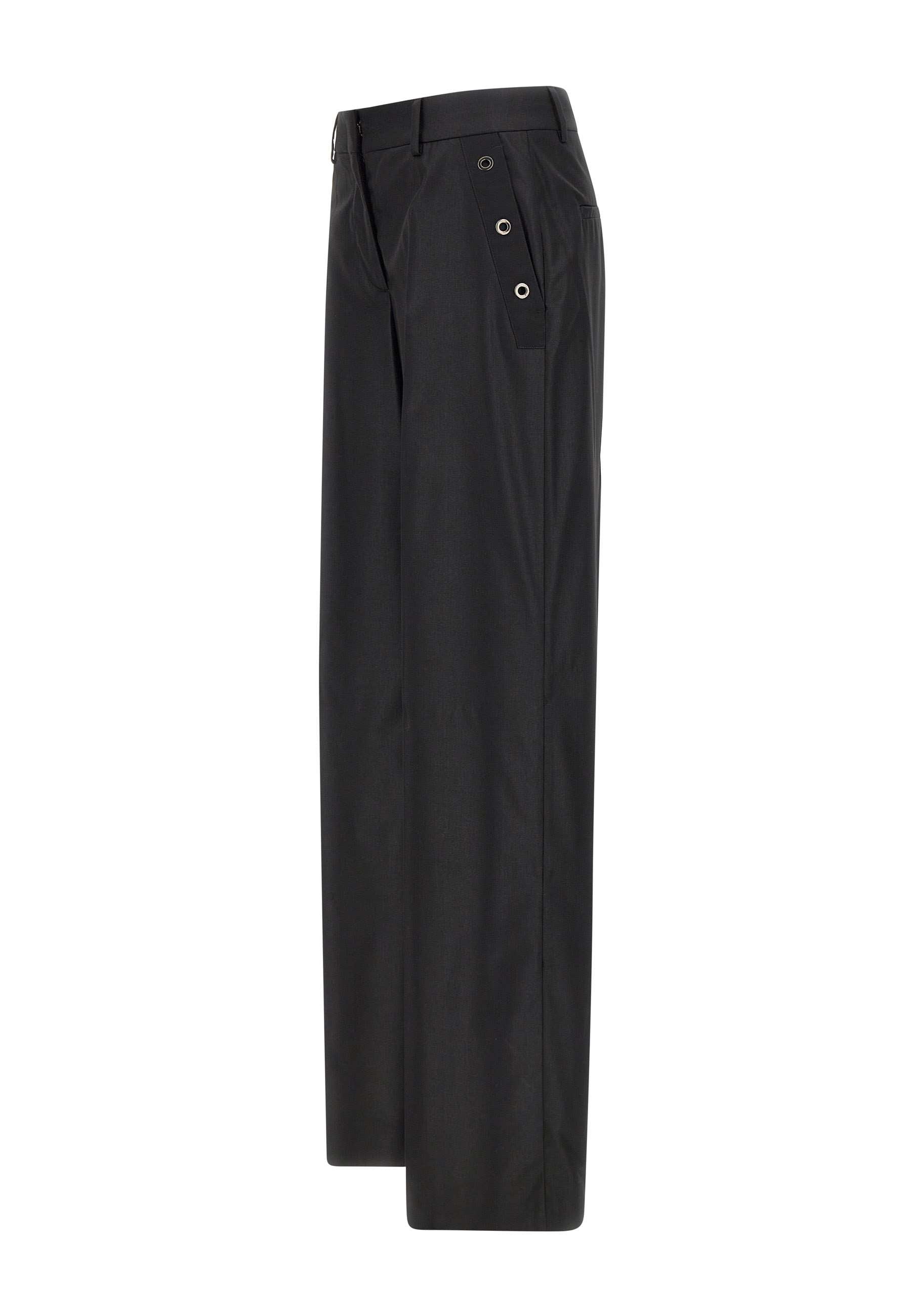 Iceberg B051 Woman Black Trousers - Zuklat