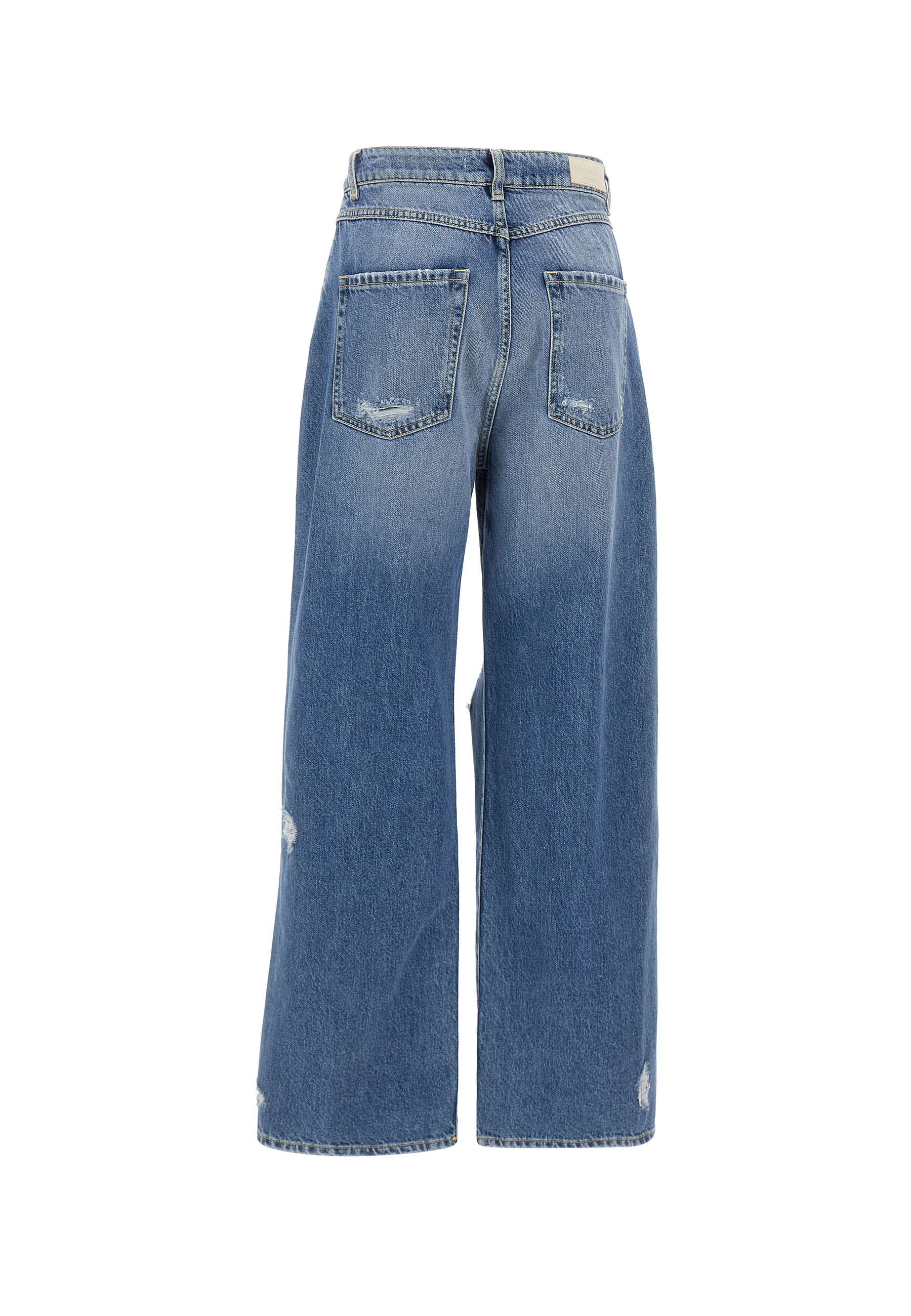 ICON DENIM POPPY Woman Blue Jeans - Zuklat