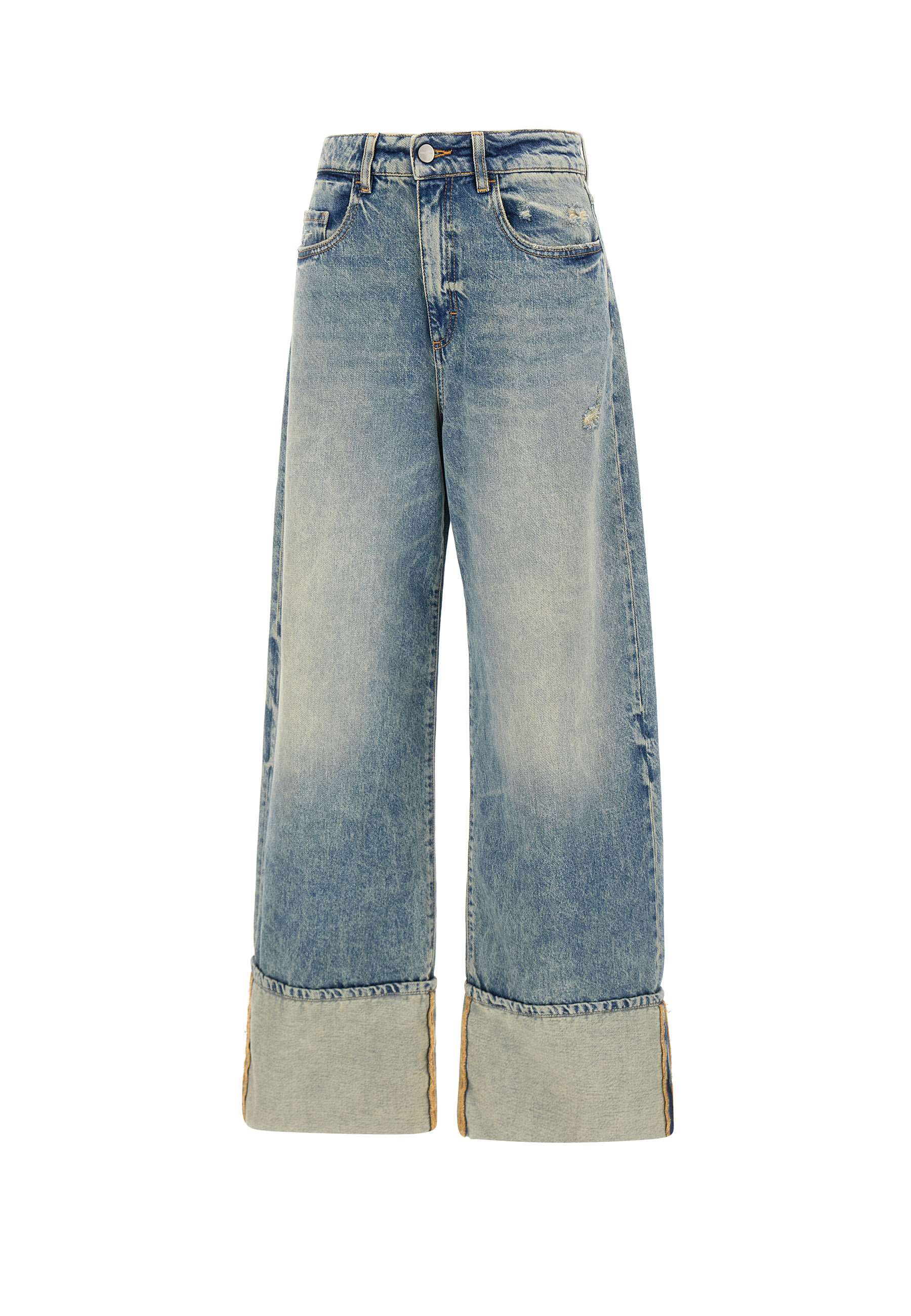 ICON DENIM KIKI Woman Blue Jeans - Zuklat