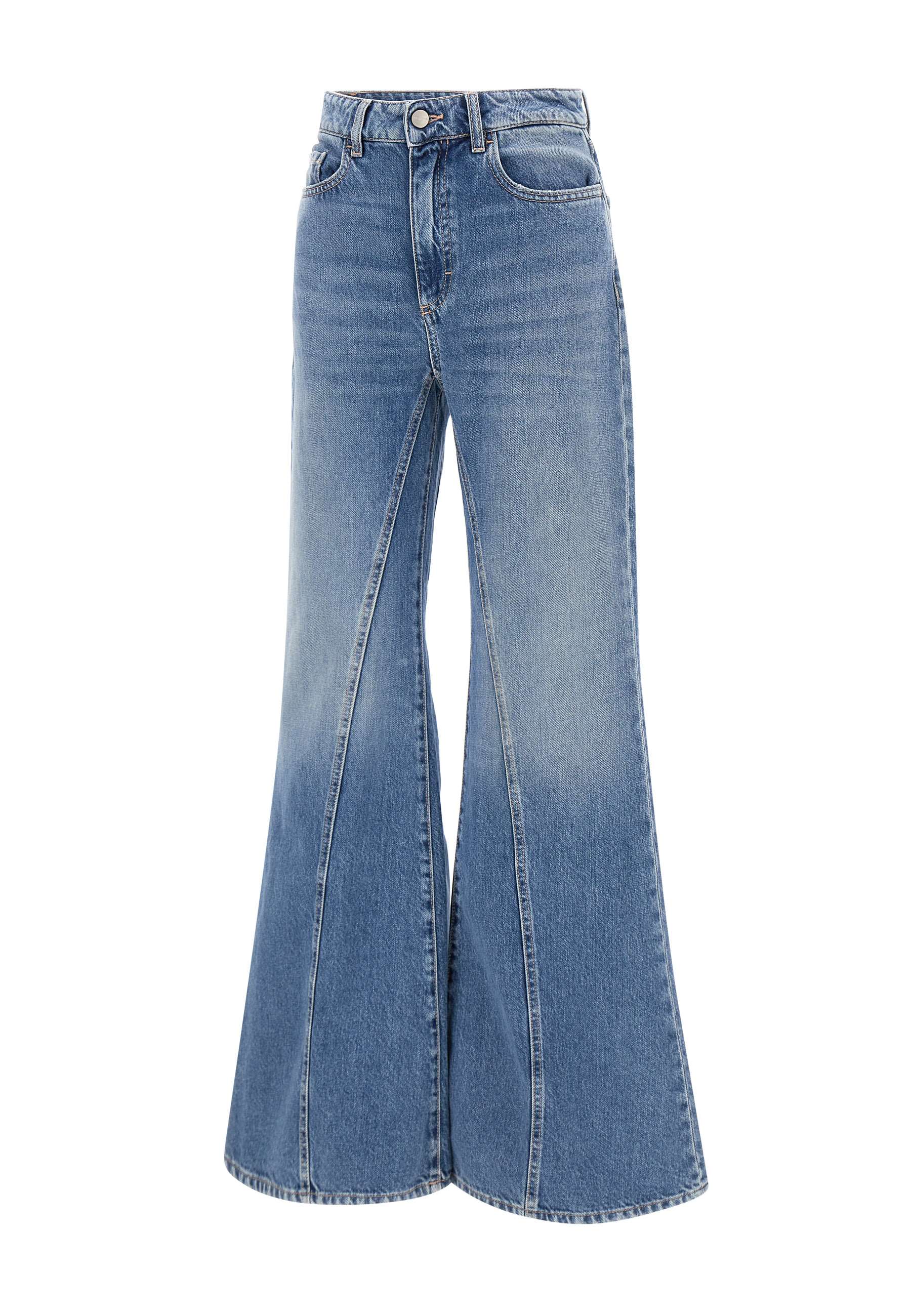 ICON DENIM STELLA Woman Blue Jeans - Zuklat