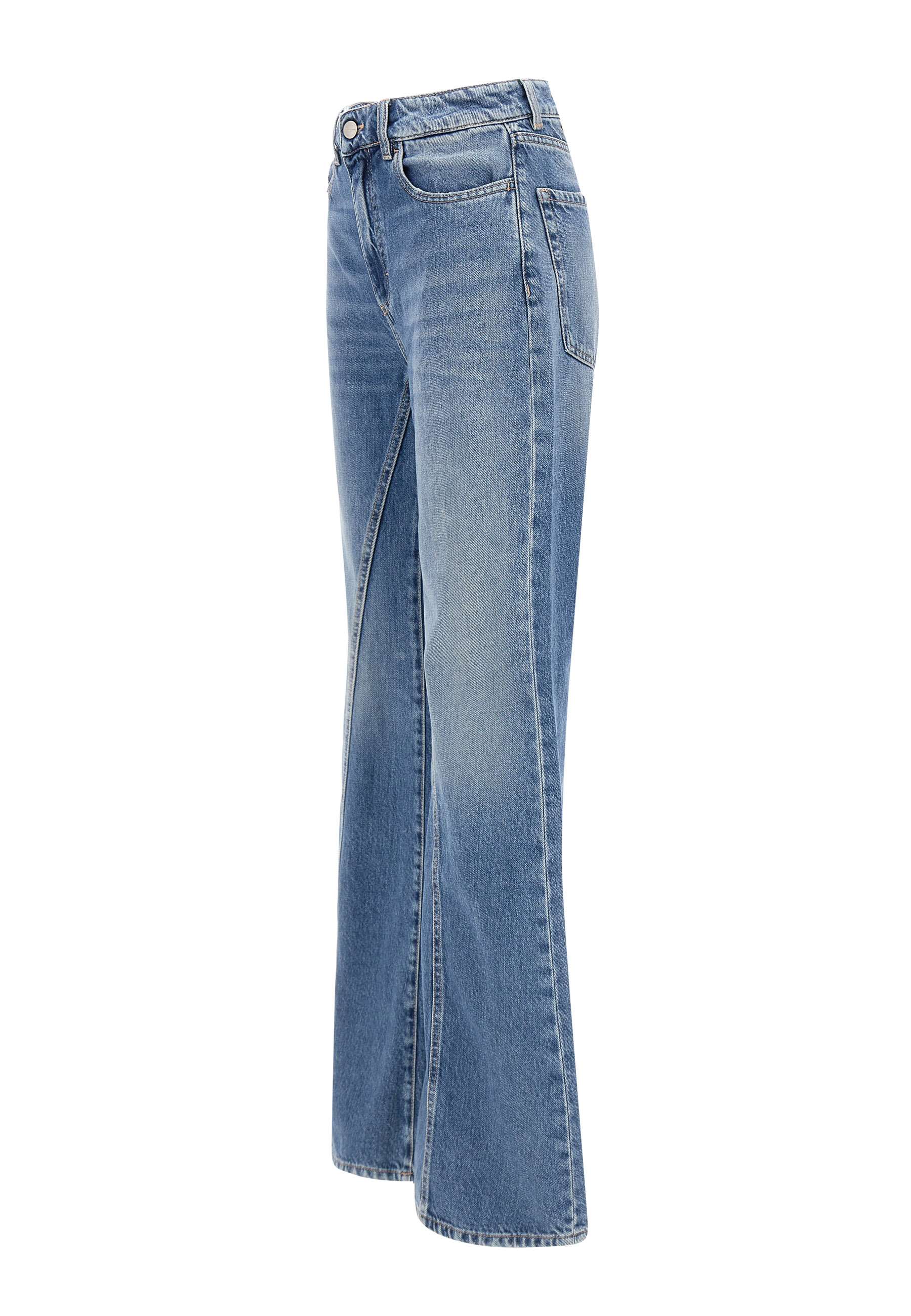 ICON DENIM STELLA Woman Blue Jeans - Zuklat