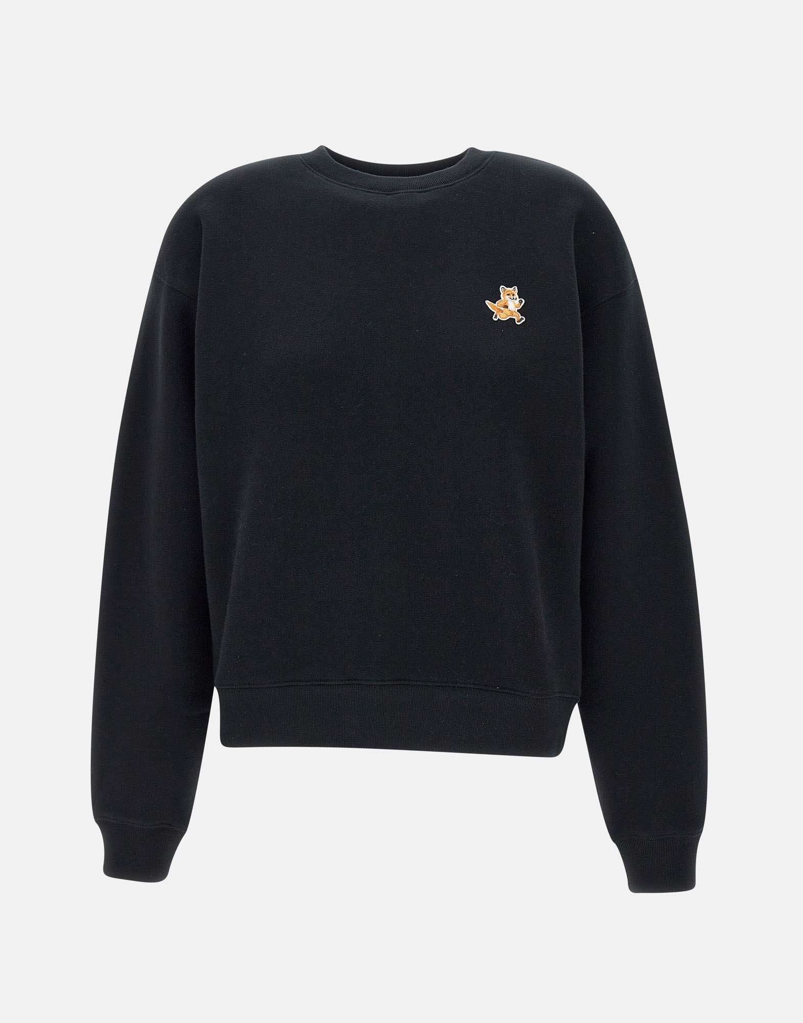 MAISON KITSUNE' MW00309KM0307 Woman Black Sweaters - Zuklat