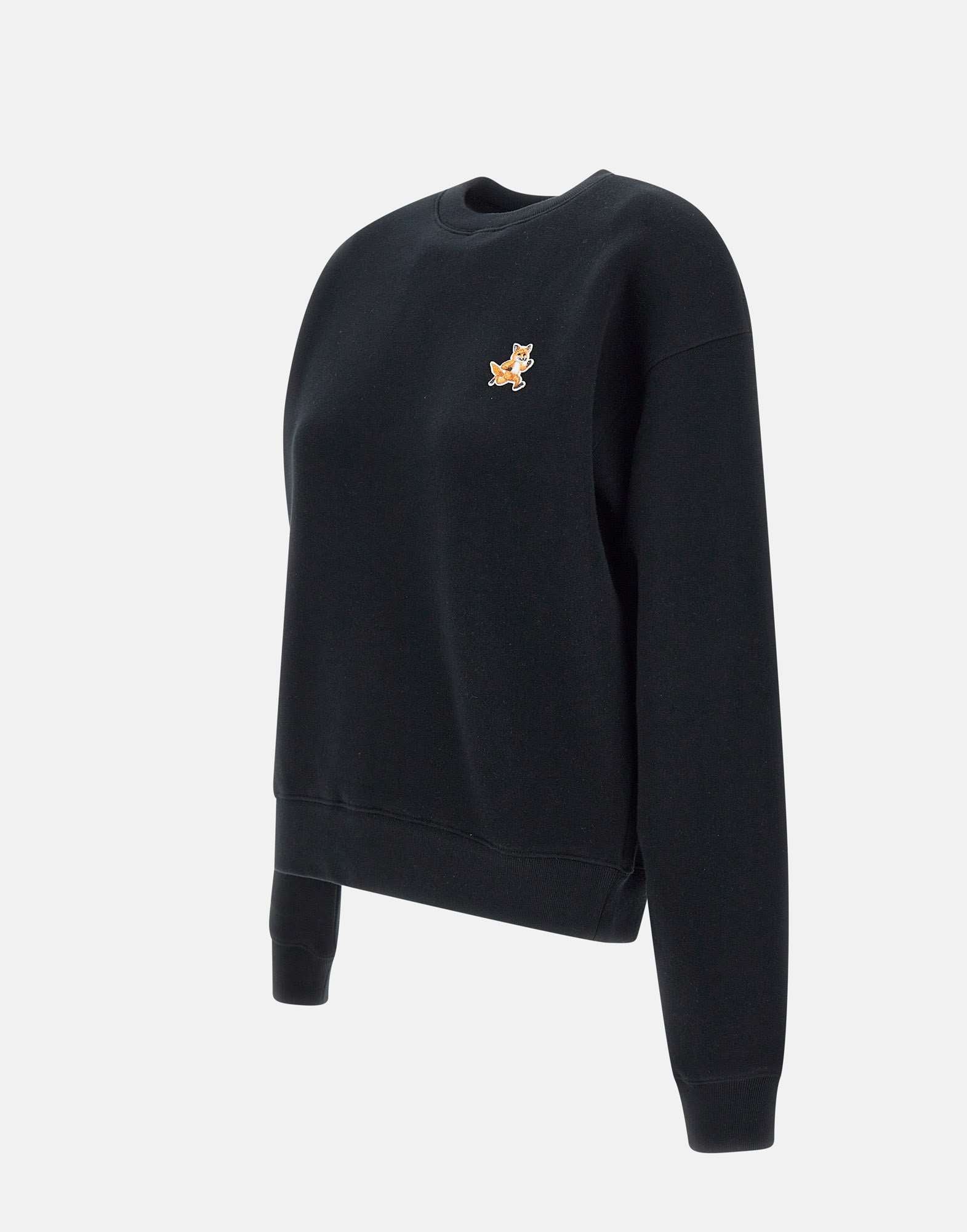 MAISON KITSUNE' MW00309KM0307 Woman Black Sweaters - Zuklat