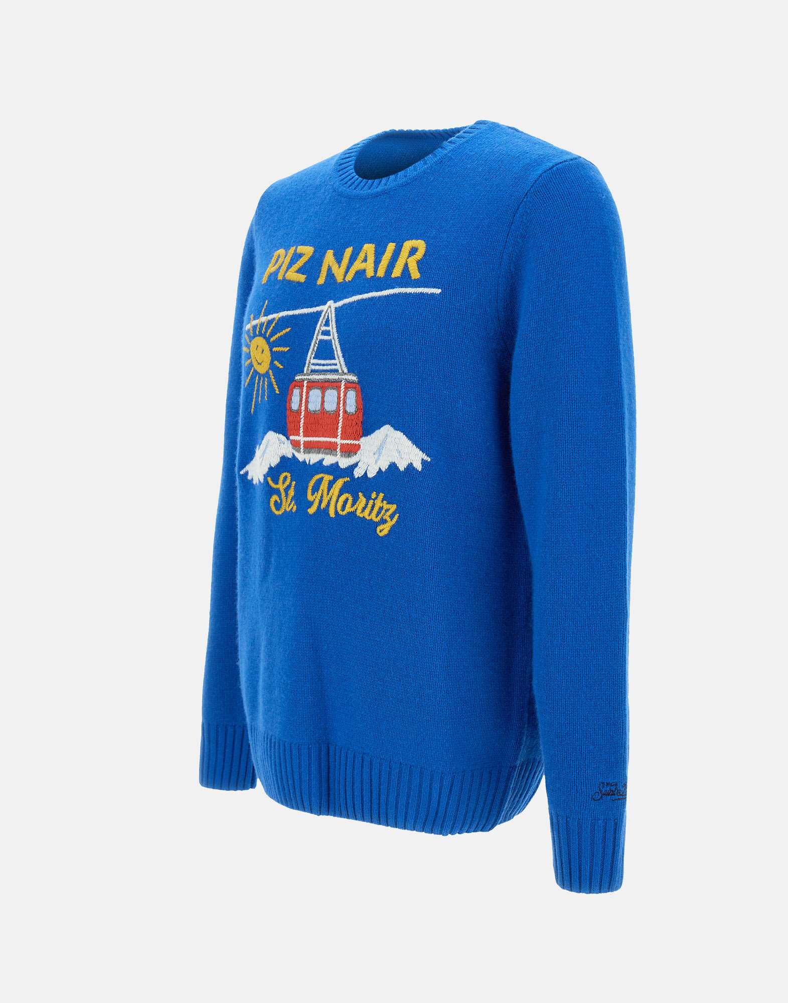 MC2 Saint Barth BOMD005 Man Blue Sweaters - Zuklat