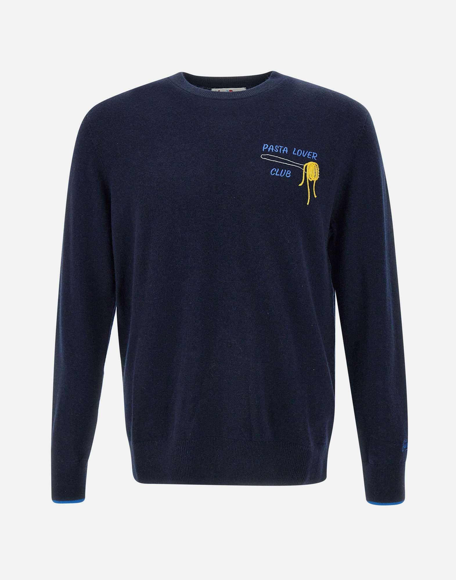 MC2 Saint Barth HER0005 Man Blue Sweaters - Zuklat