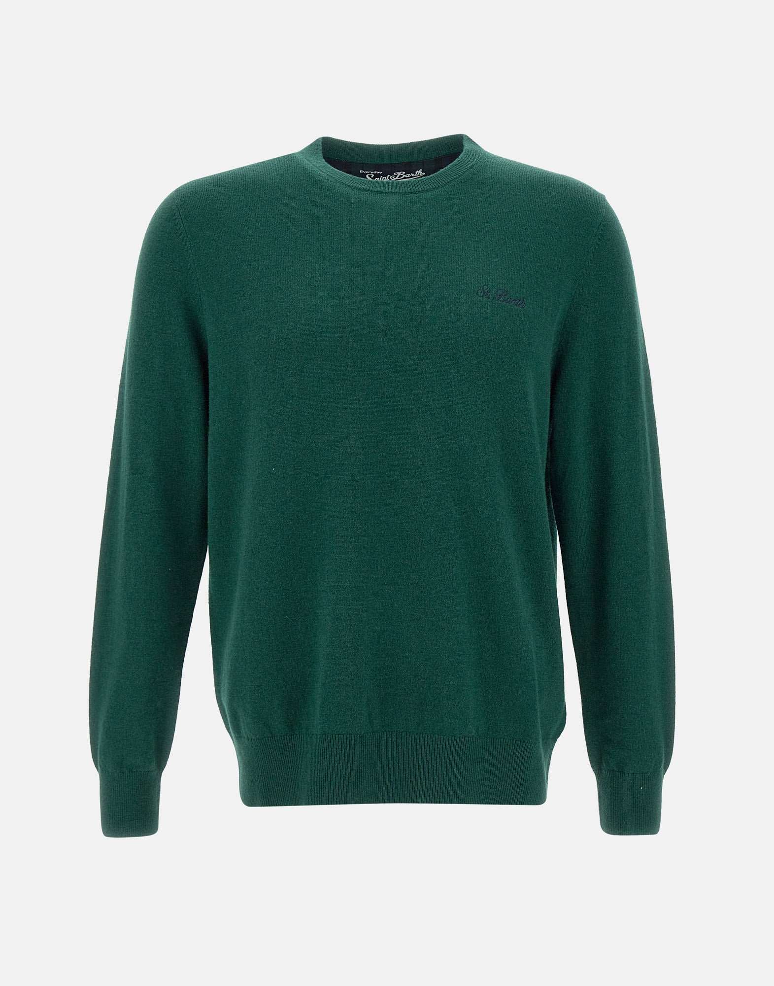 MC2 Saint Barth REGE003 Man Green Sweaters - Zuklat