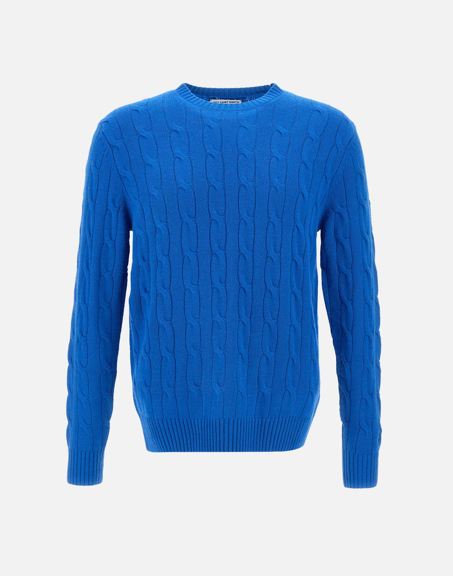 MC2 Saint Barth REGE003 Man Blue Sweaters - Zuklat