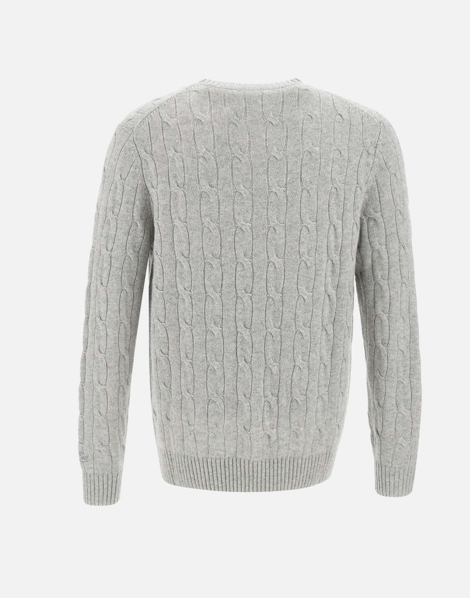 MC2 Saint Barth REGE003 Man Grey Sweaters - Zuklat