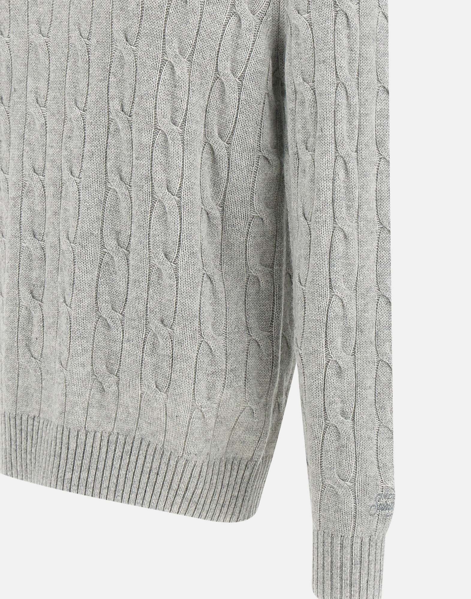 MC2 Saint Barth REGE003 Man Grey Sweaters - Zuklat