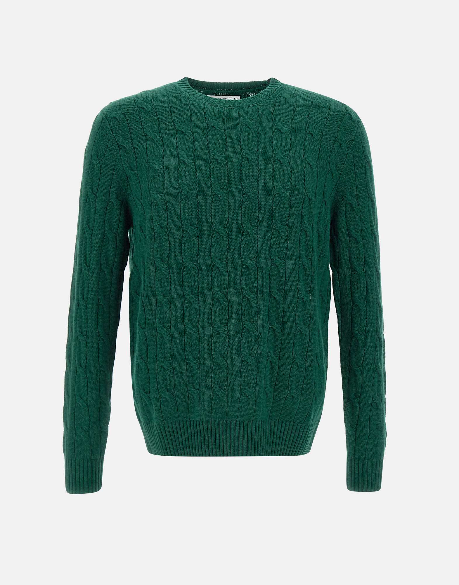 MC2 Saint Barth REGE003 Man Green Sweaters - Zuklat