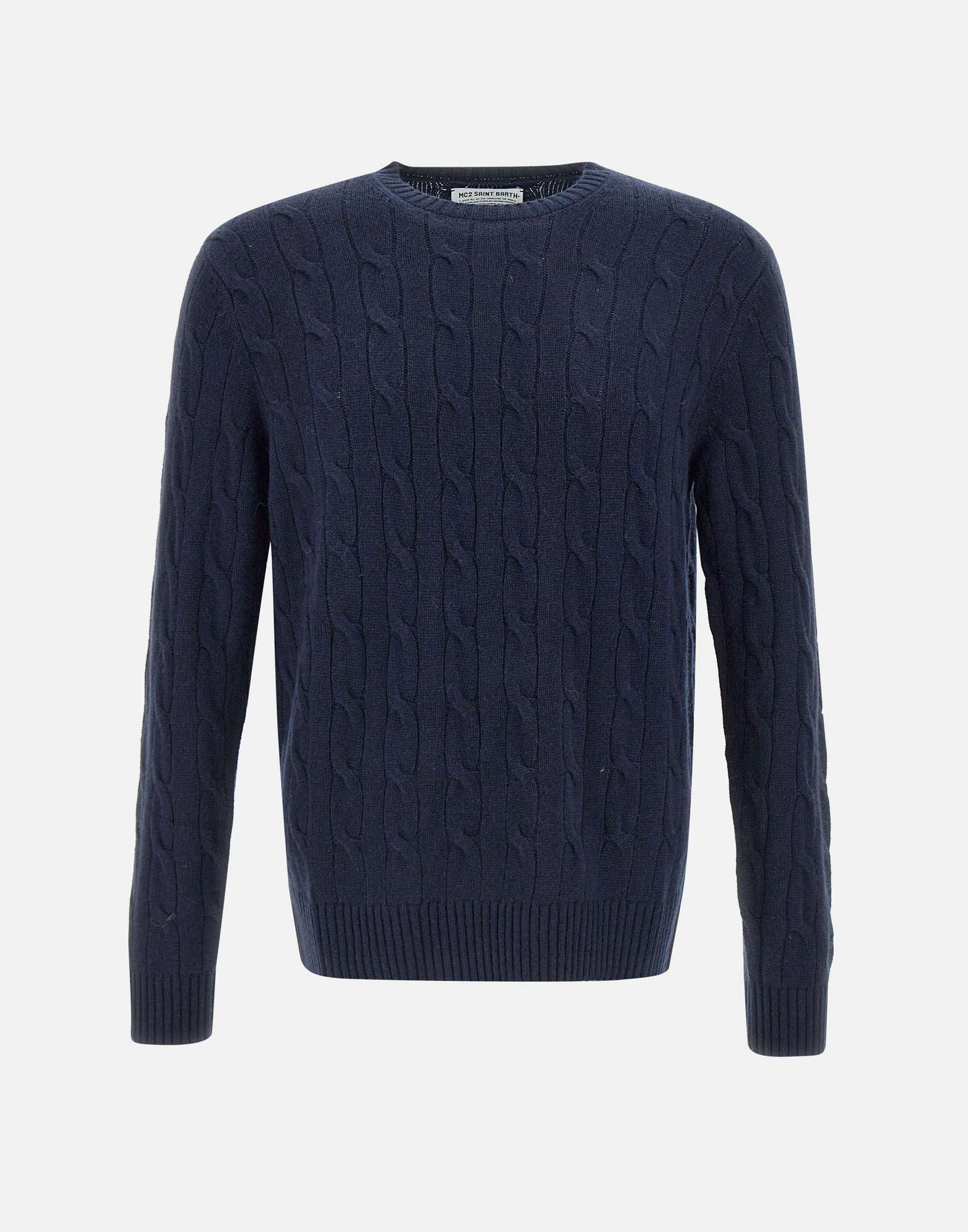 MC2 Saint Barth REGE003 Man Blue Sweaters - Zuklat