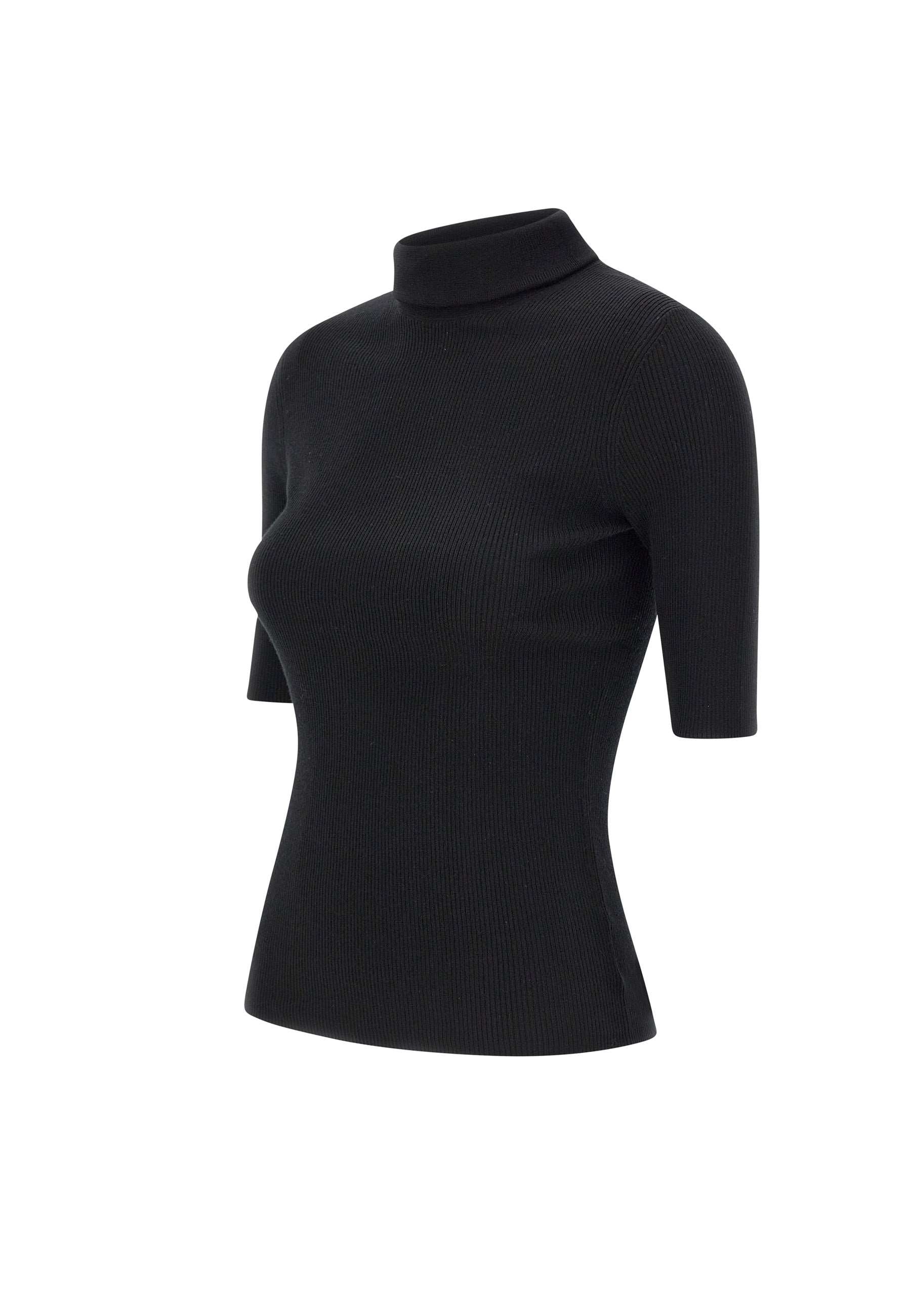 Theory J1111703 Woman Black Sweaters - Zuklat