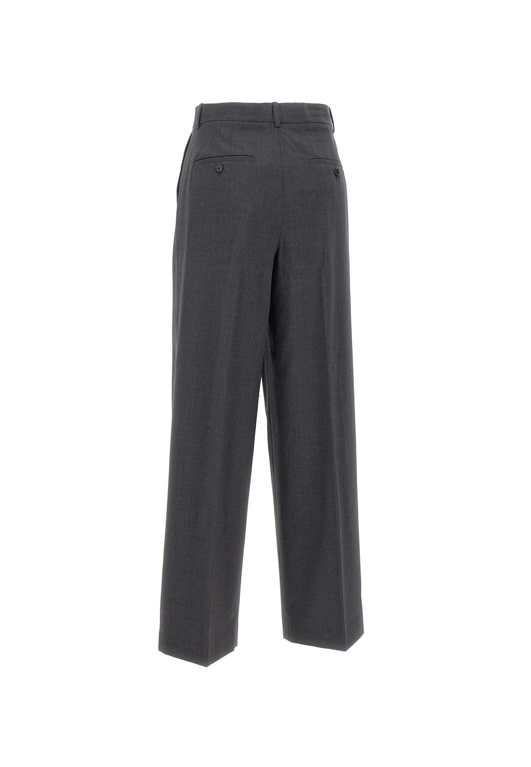 Theory O0101259 Woman Grey Trousers - Zuklat