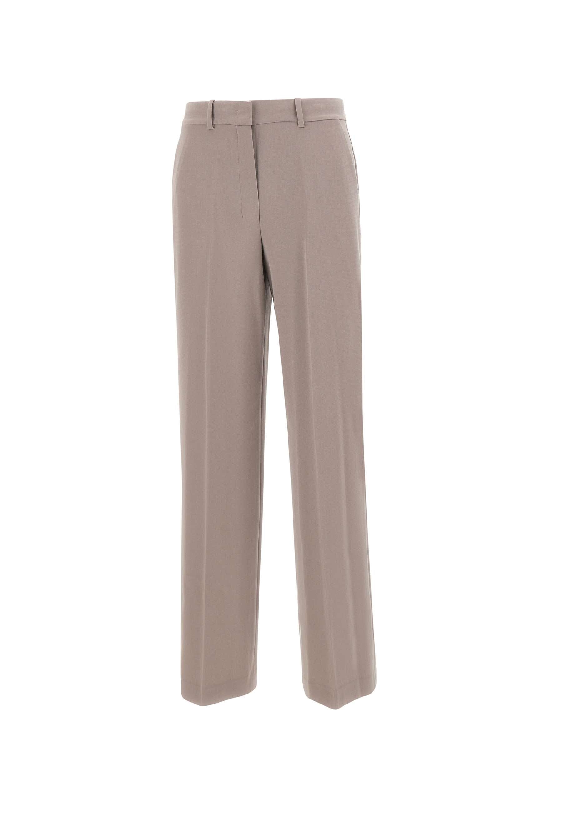 Theory O0709203 Woman Beige Trousers - Zuklat