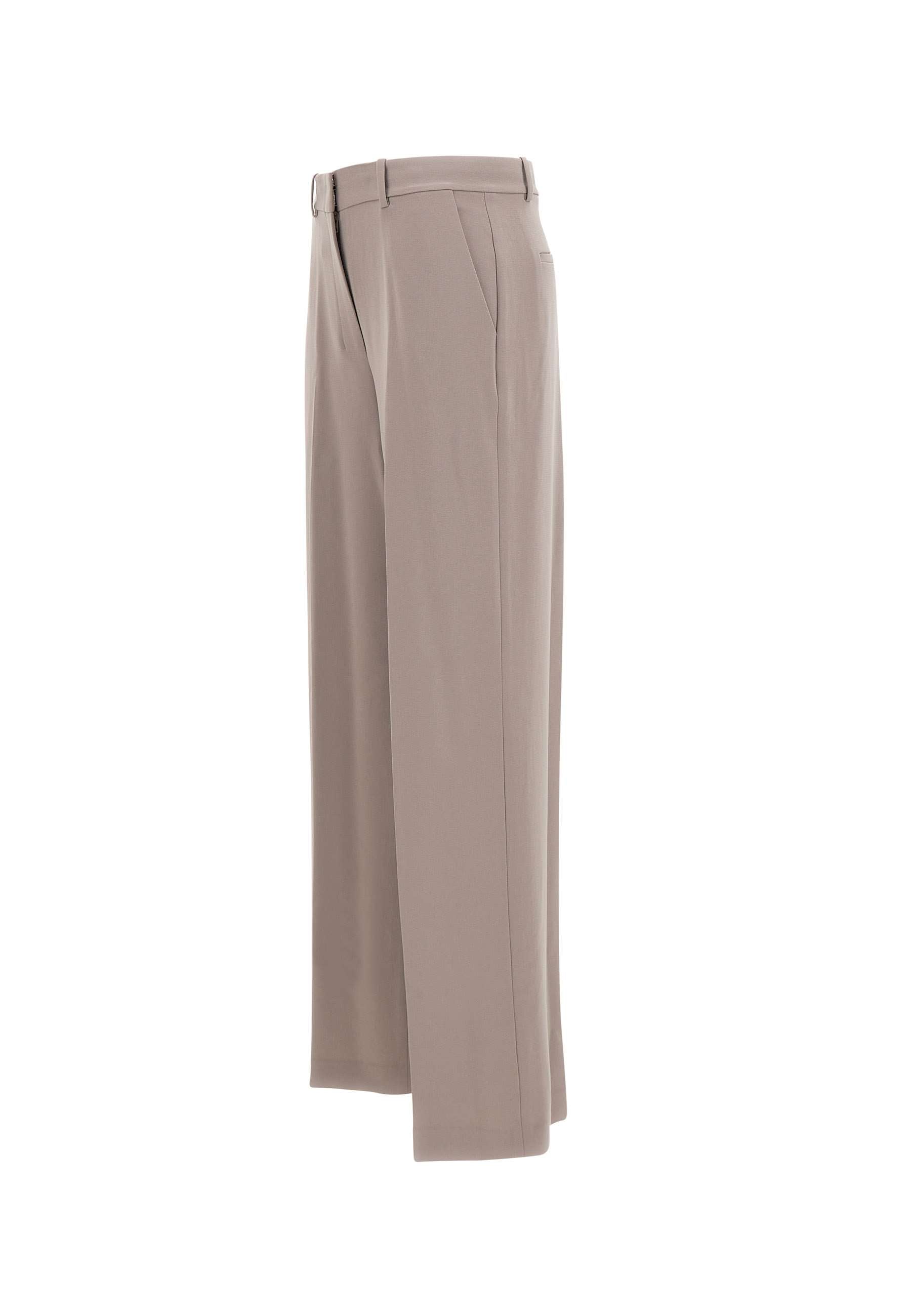 Theory O0709203 Woman Beige Trousers - Zuklat