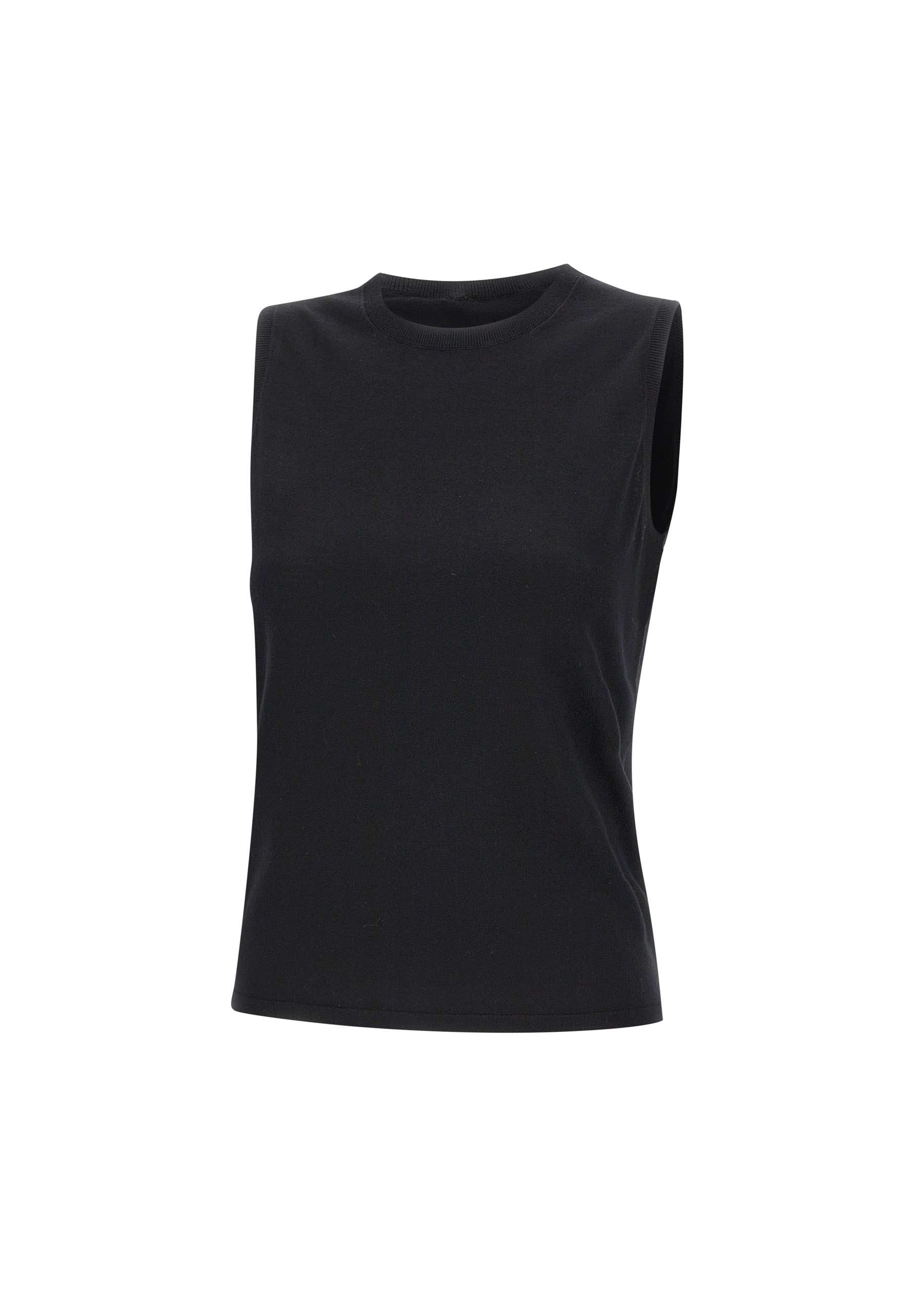 Theory O0711707 Woman Black Top - Zuklat