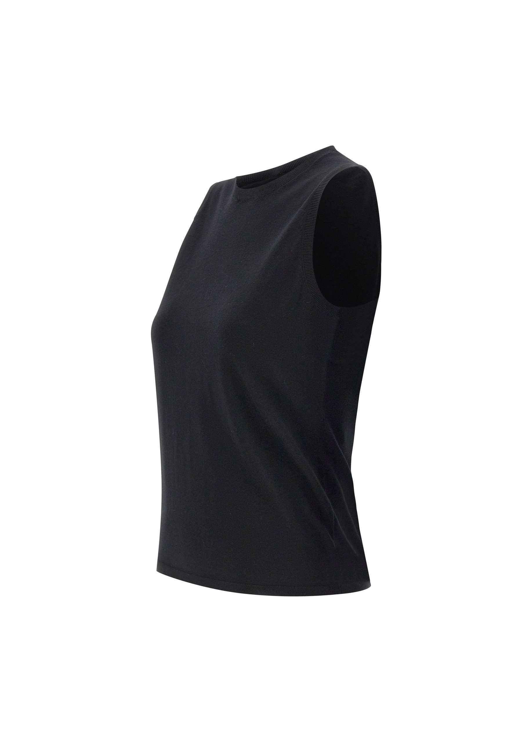 Theory O0711707 Woman Black Top - Zuklat