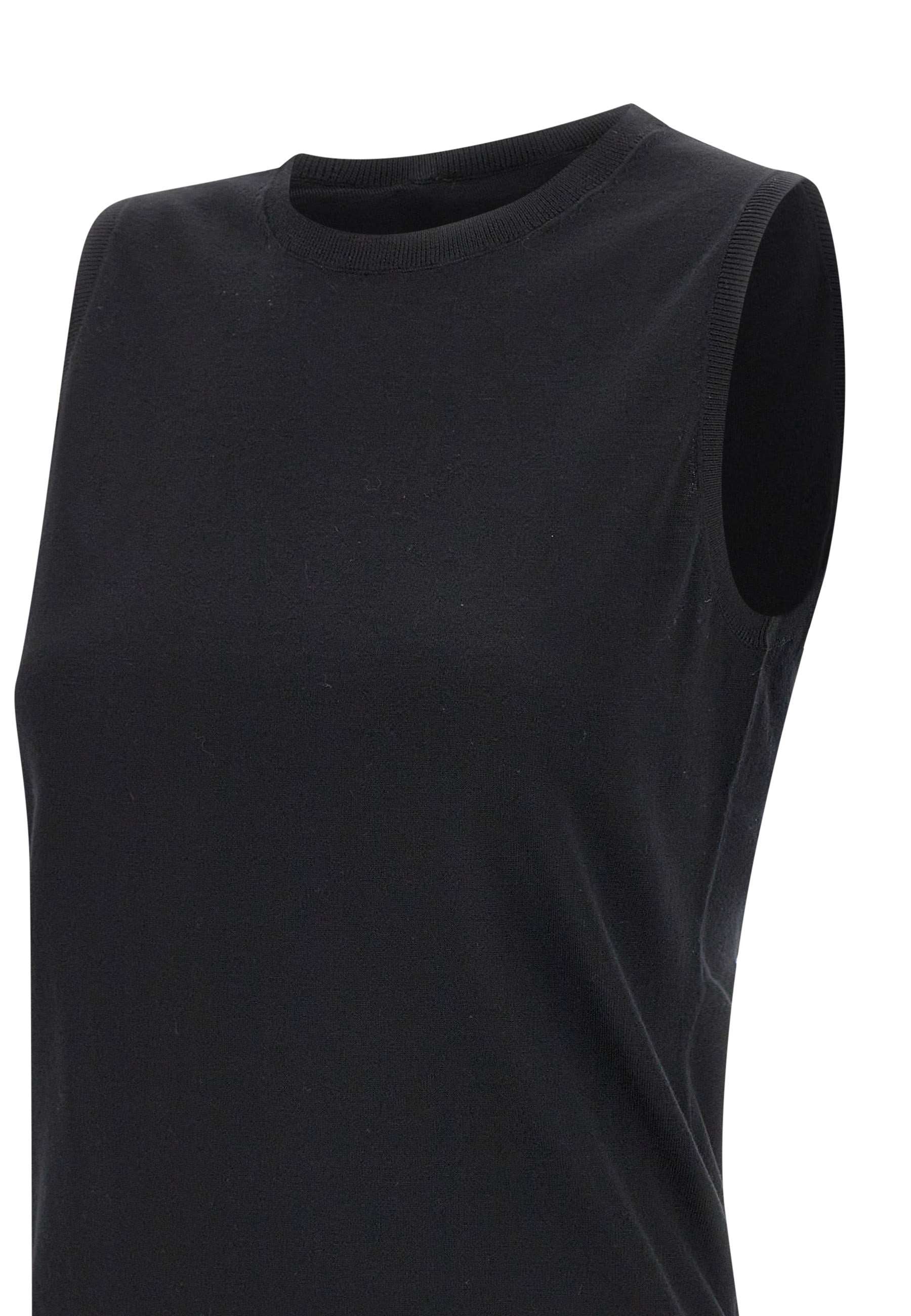 Theory O0711707 Woman Black Top - Zuklat