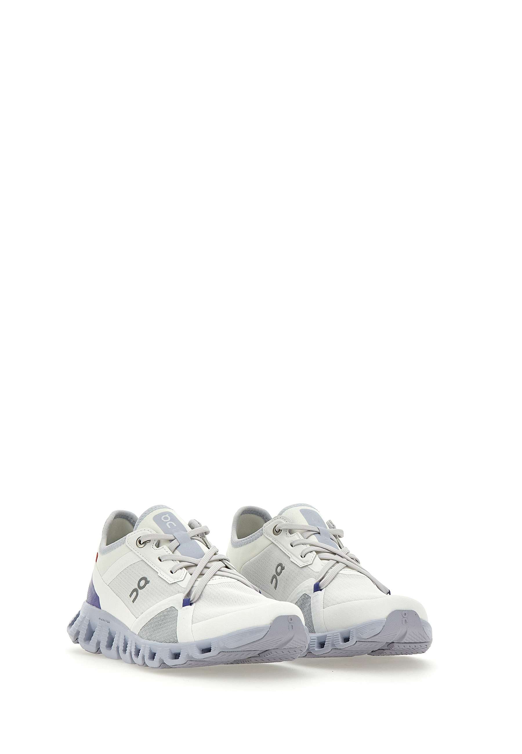 ON 3WD30301375 Woman WHITE/lilac Sneakers - Zuklat