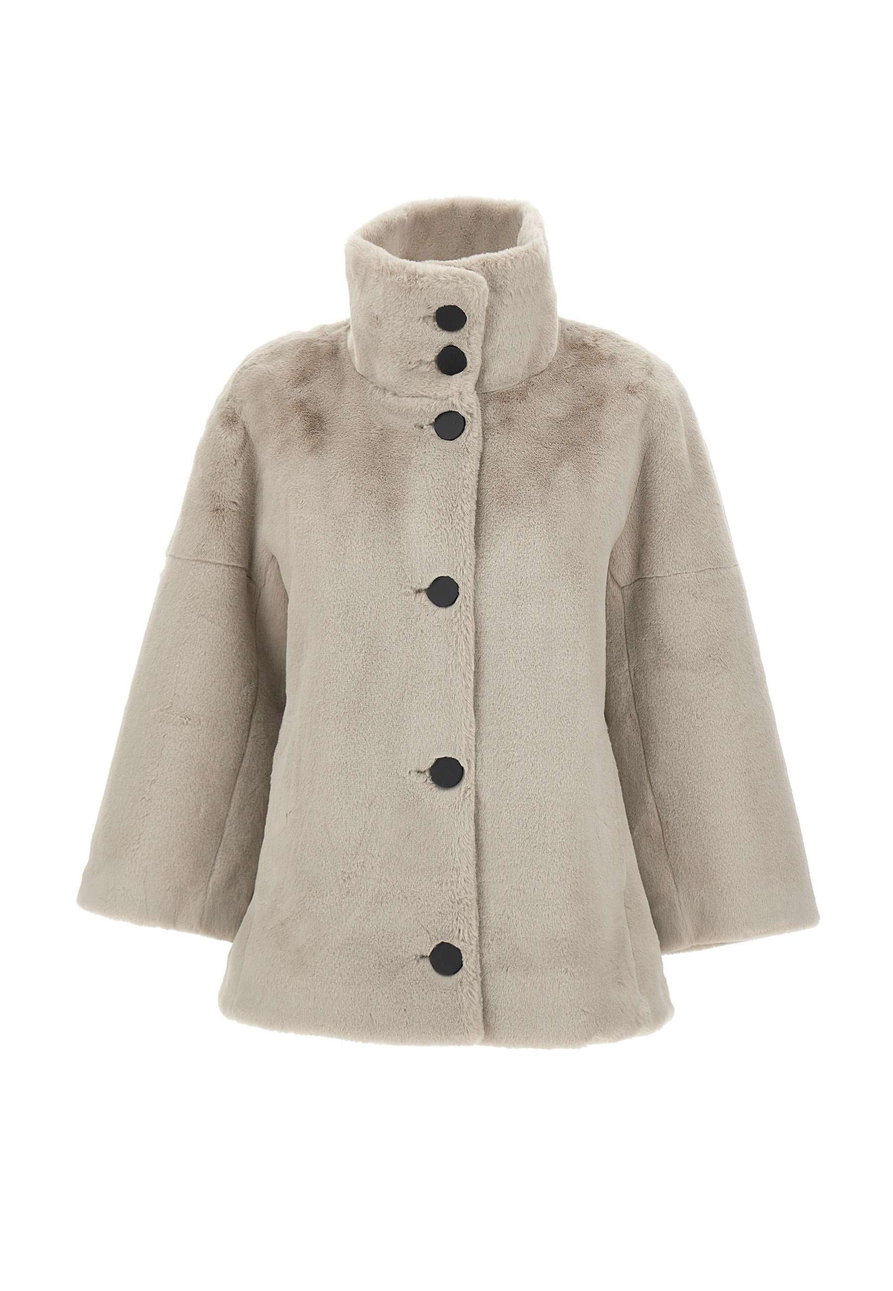 RRD W24573 Woman Beige Coats - Zuklat