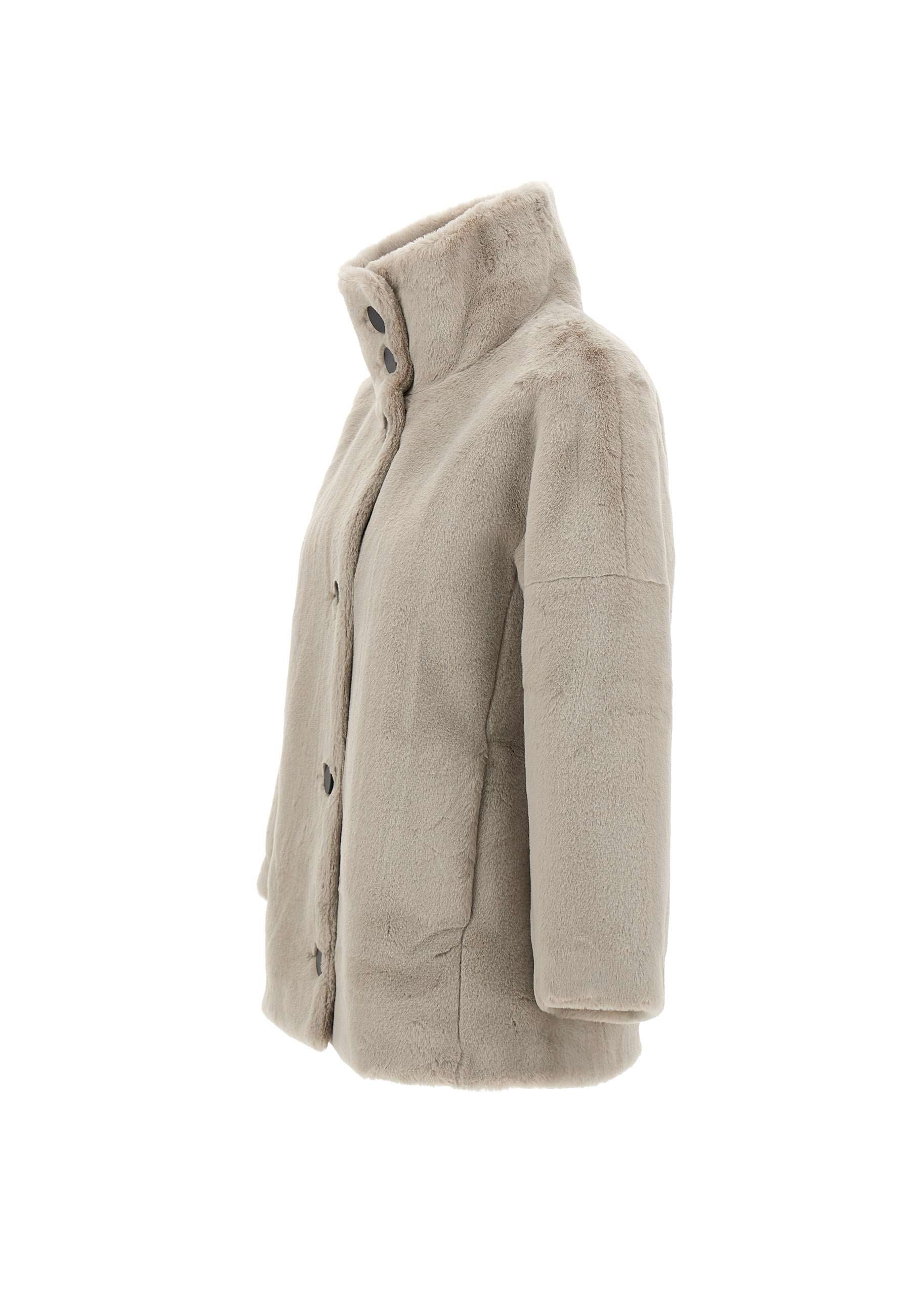 RRD W24573 Woman Beige Coats - Zuklat