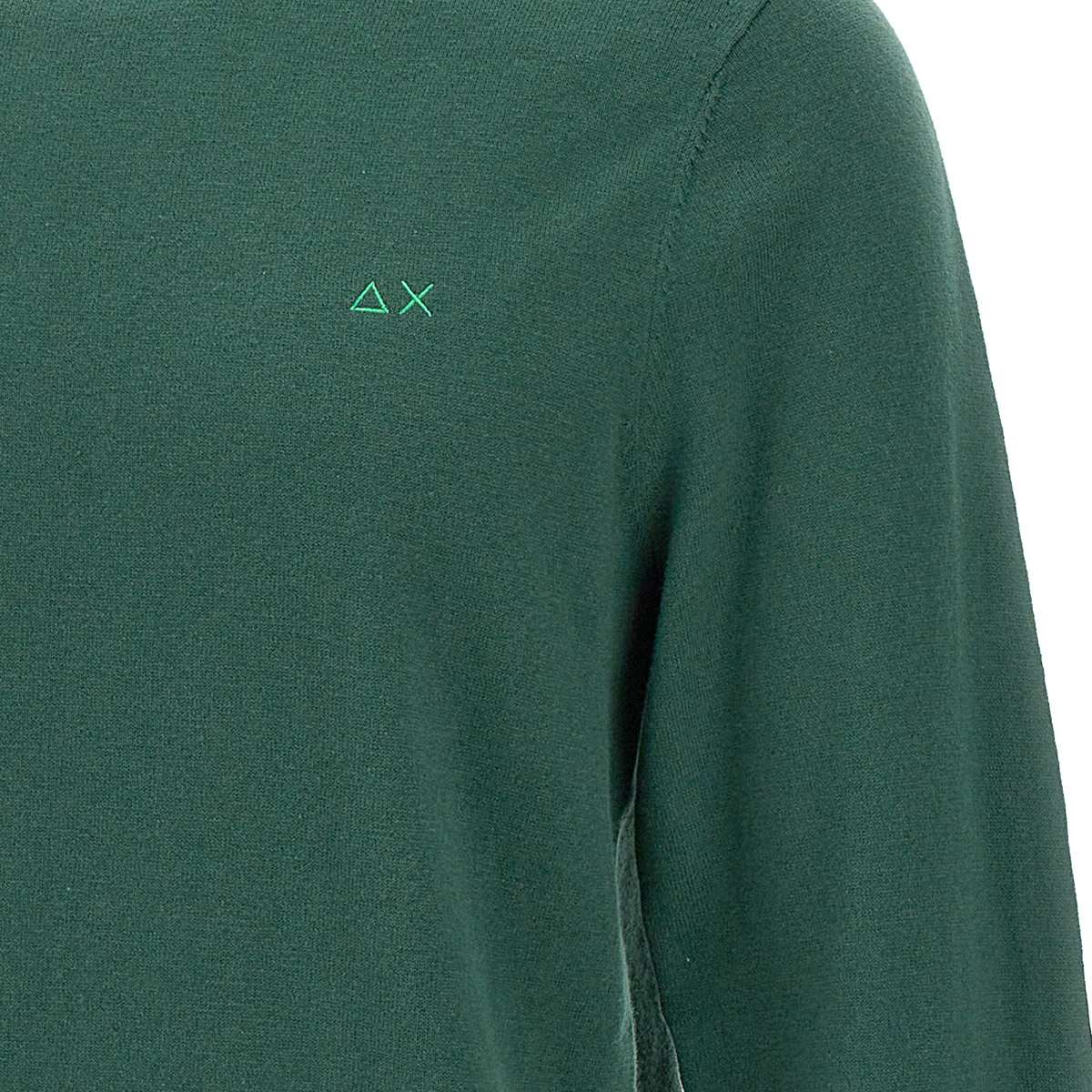 Sun68 K44129 Man Green Sweaters - Zuklat