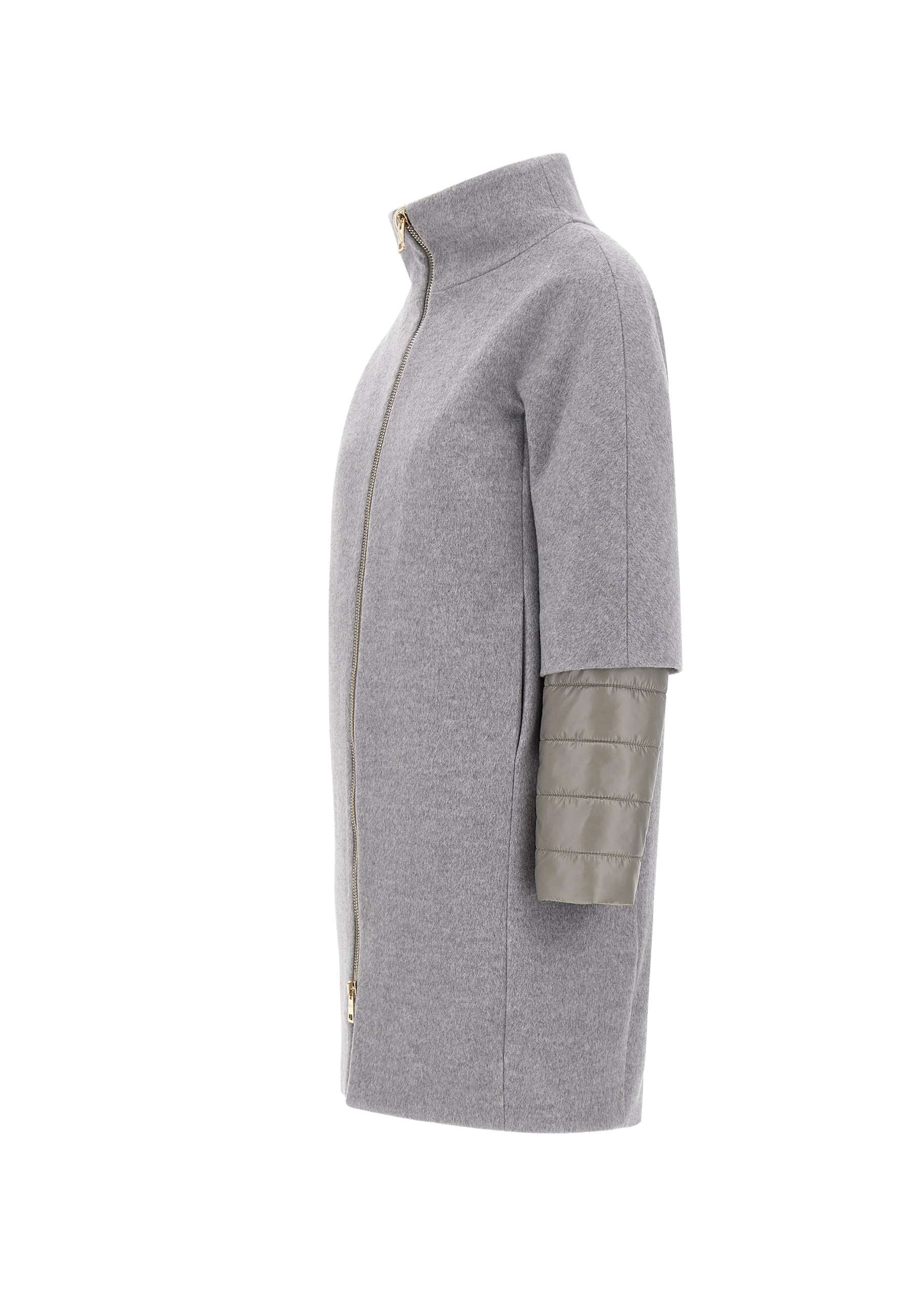 Herno CA000544D Woman Grey Coats - Zuklat