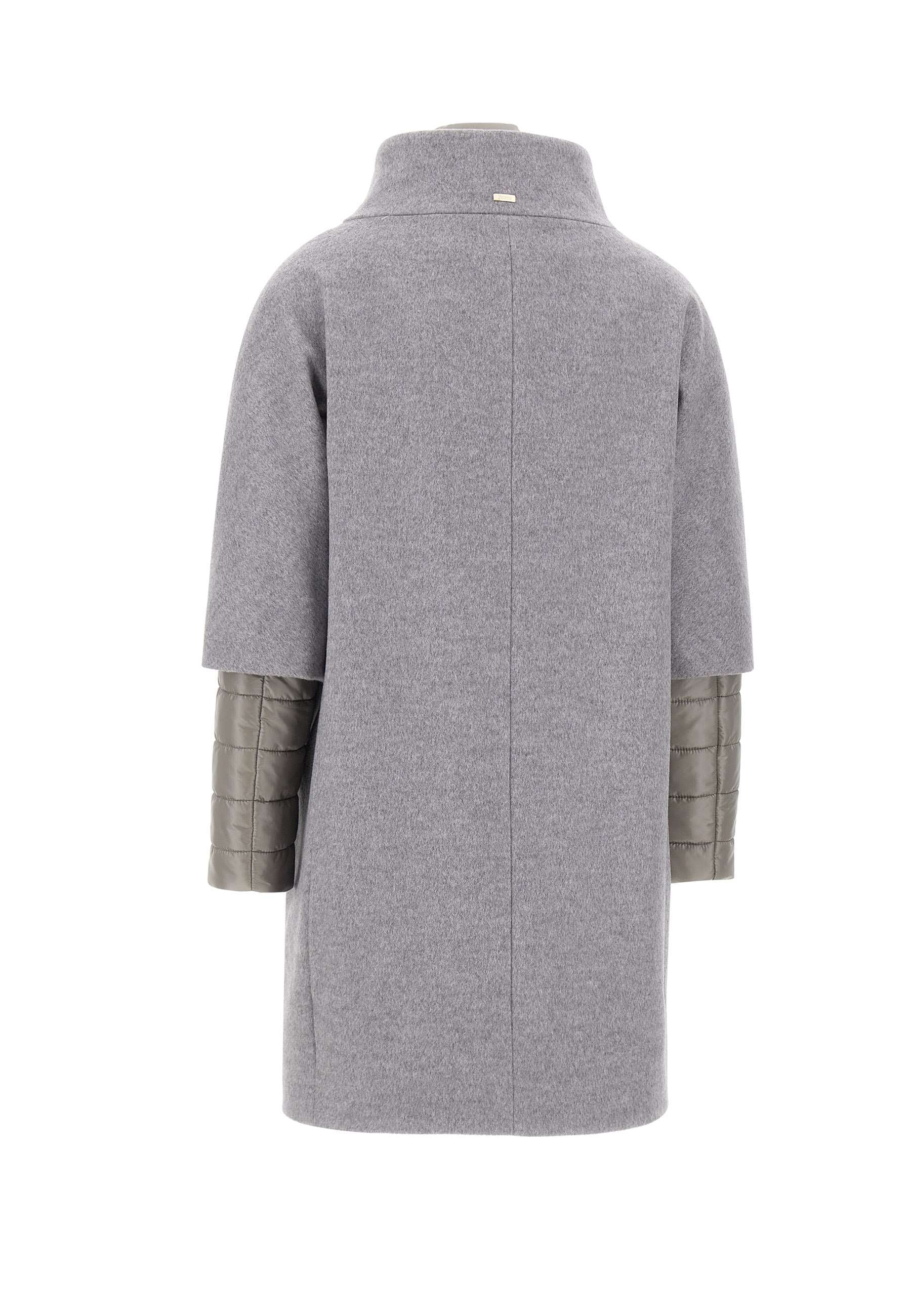 Herno CA000544D Woman Grey Coats - Zuklat