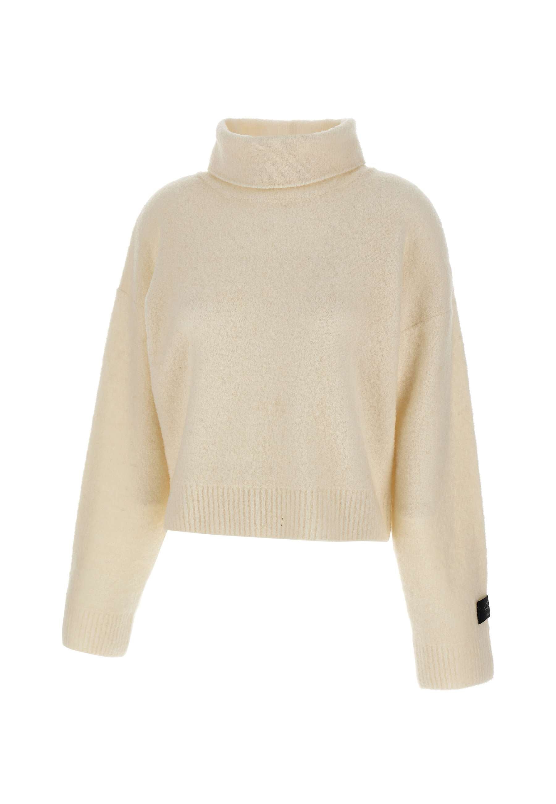 Iceberg A021 Woman White Sweaters - Zuklat