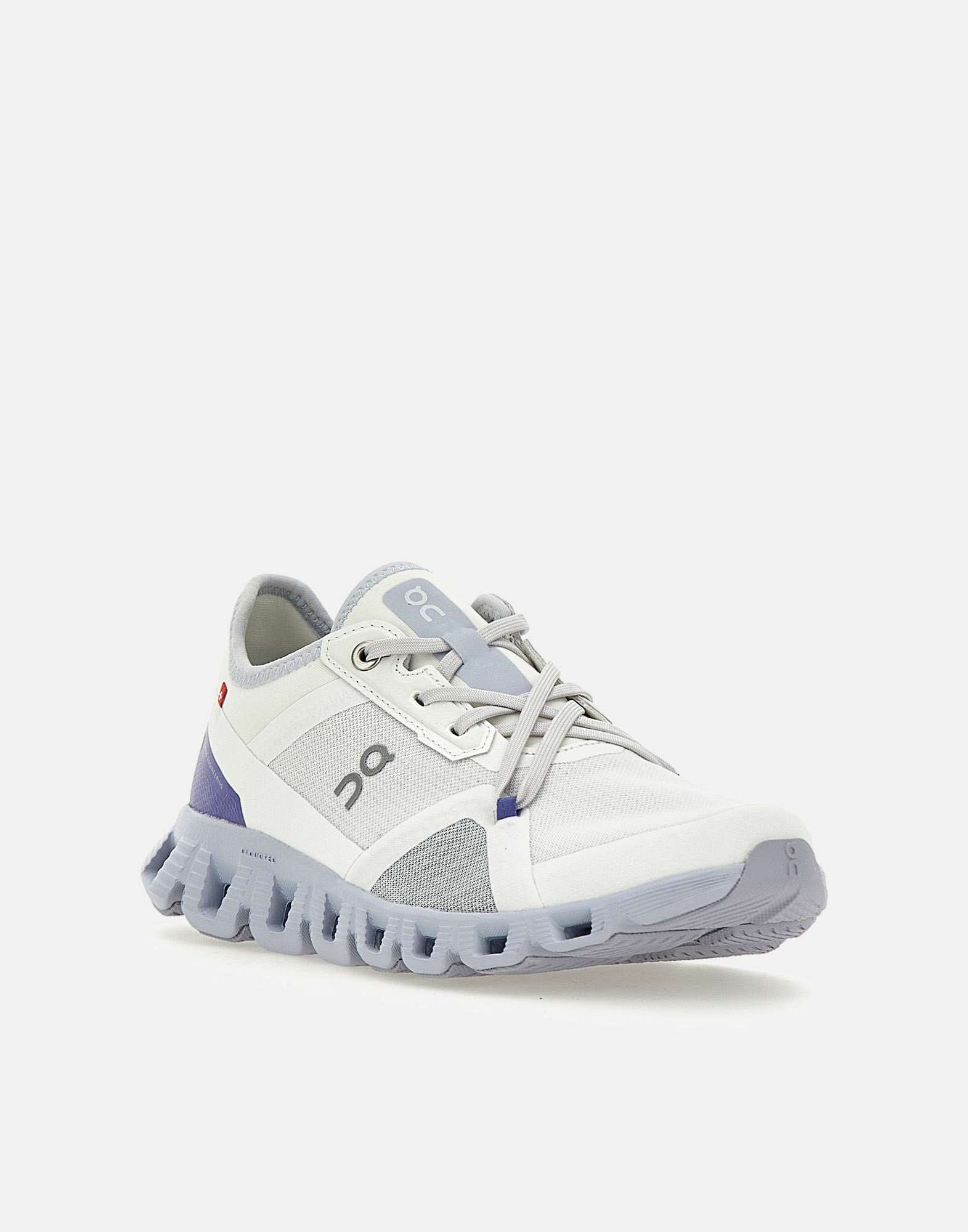 ON 3WD30301375 Woman WHITE/lilac Sneakers - Zuklat