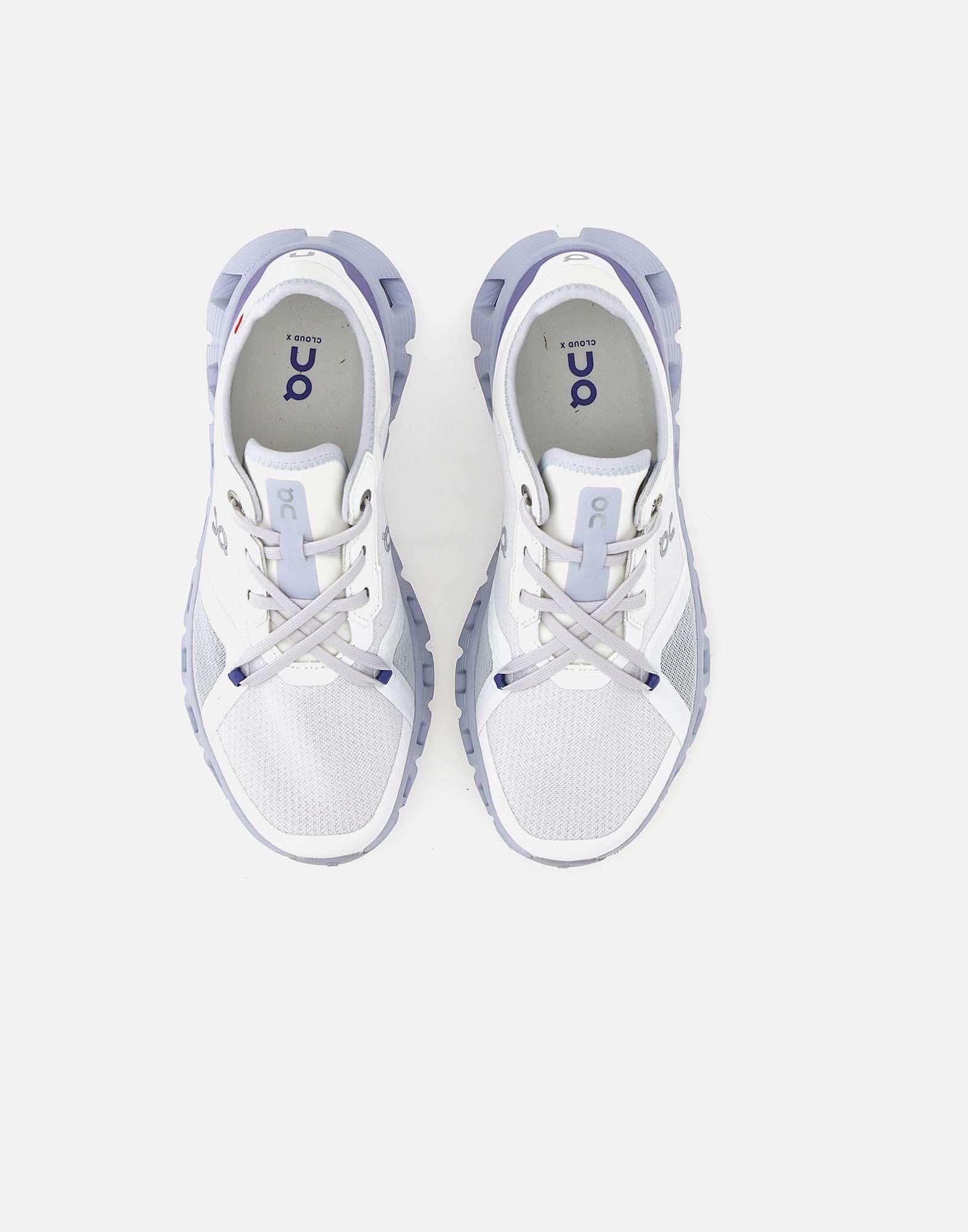 ON 3WD30301375 Woman WHITE/lilac Sneakers - Zuklat