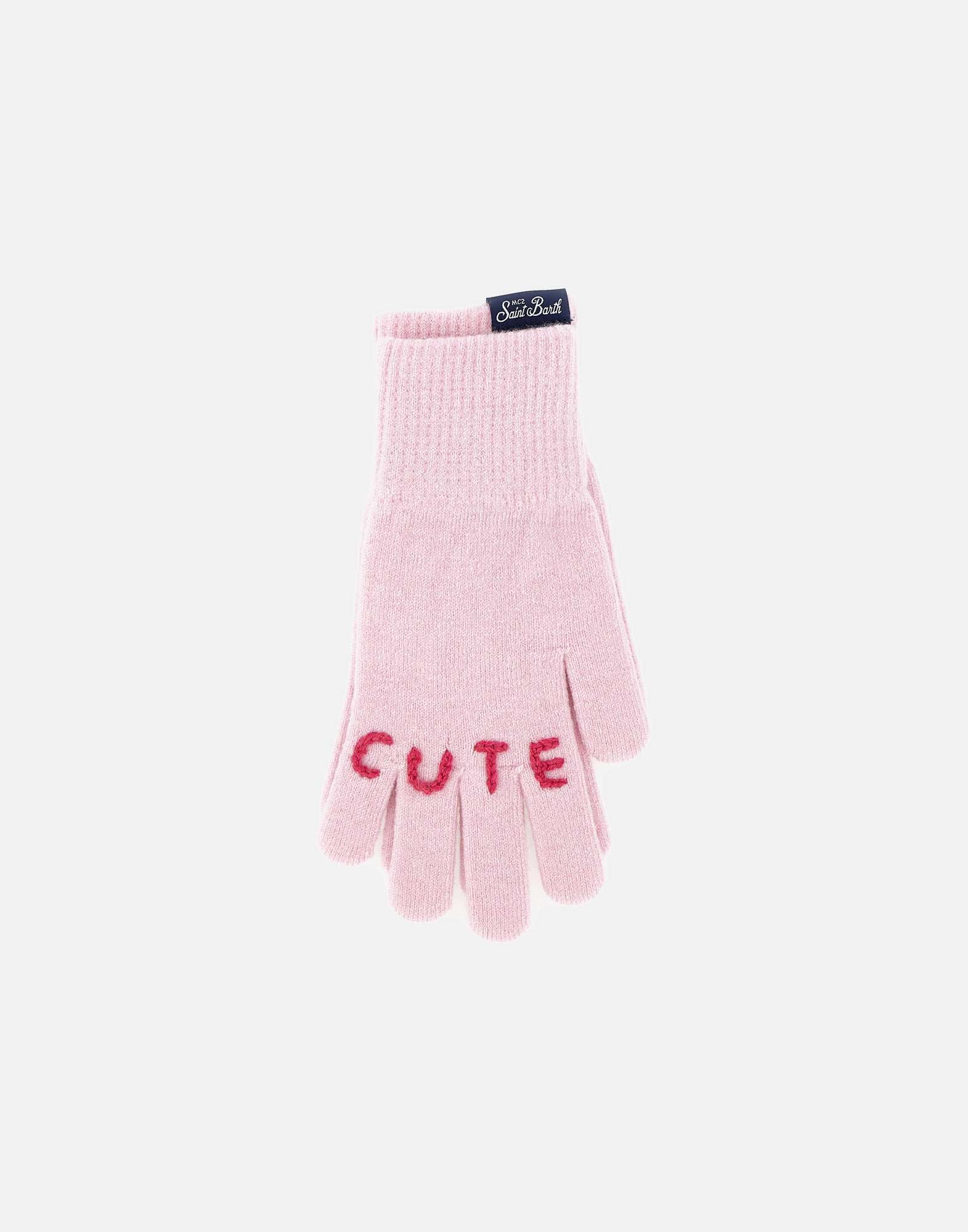 MC2 Saint Barth HOLB002 Woman Pink Gloves - Zuklat