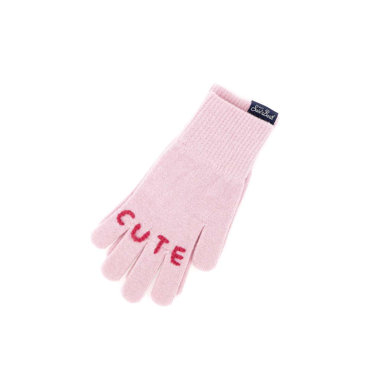 MC2 Saint Barth HOLB002 Woman Pink Gloves - Zuklat