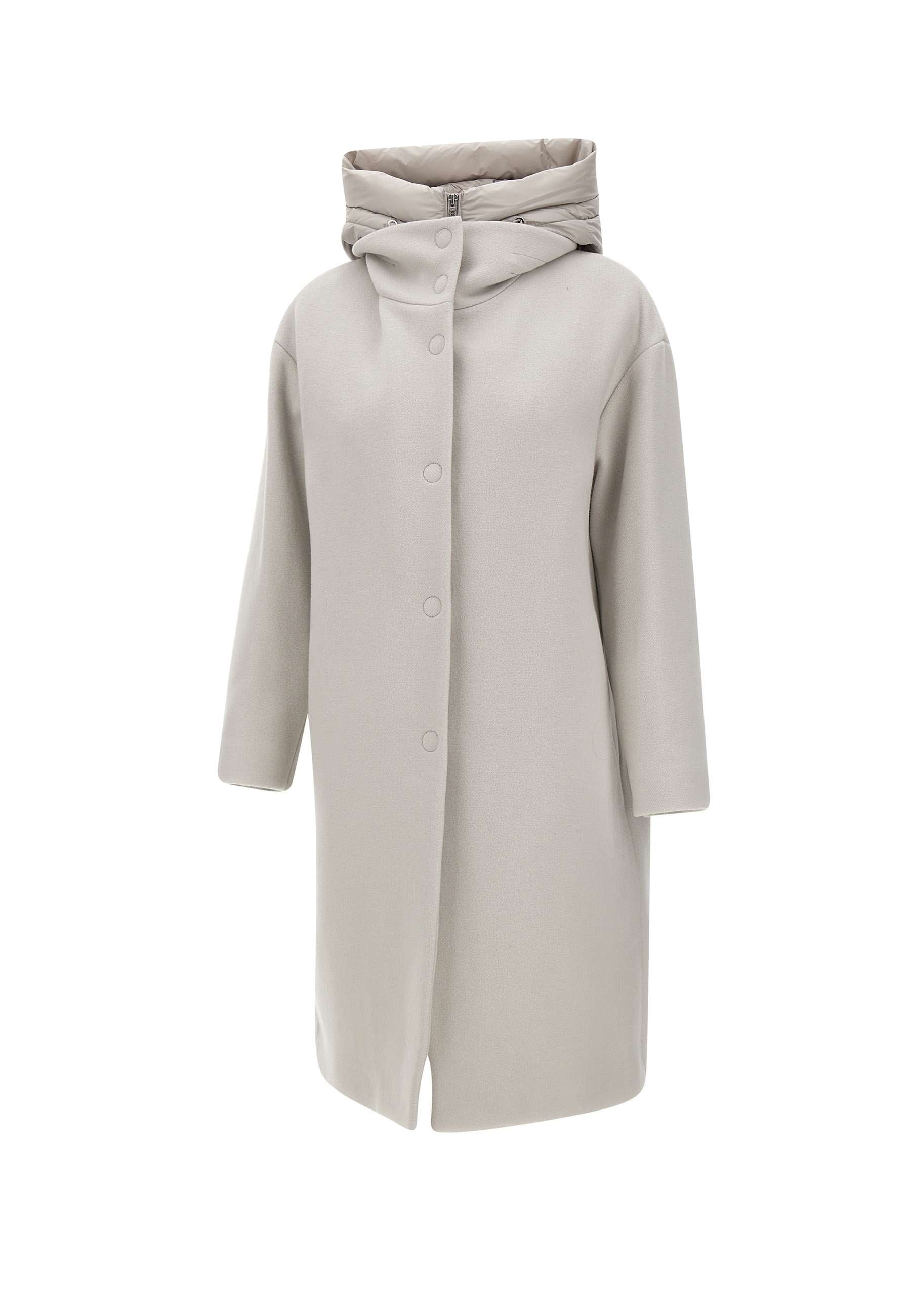 Duno TRESSAMAGEN Woman Grey Coats - Zuklat