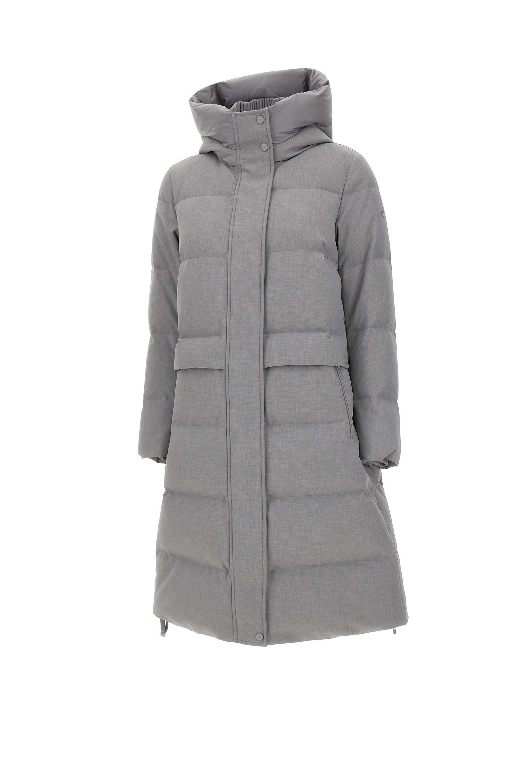 Duno SHEGAN Woman Grey Coats - Zuklat