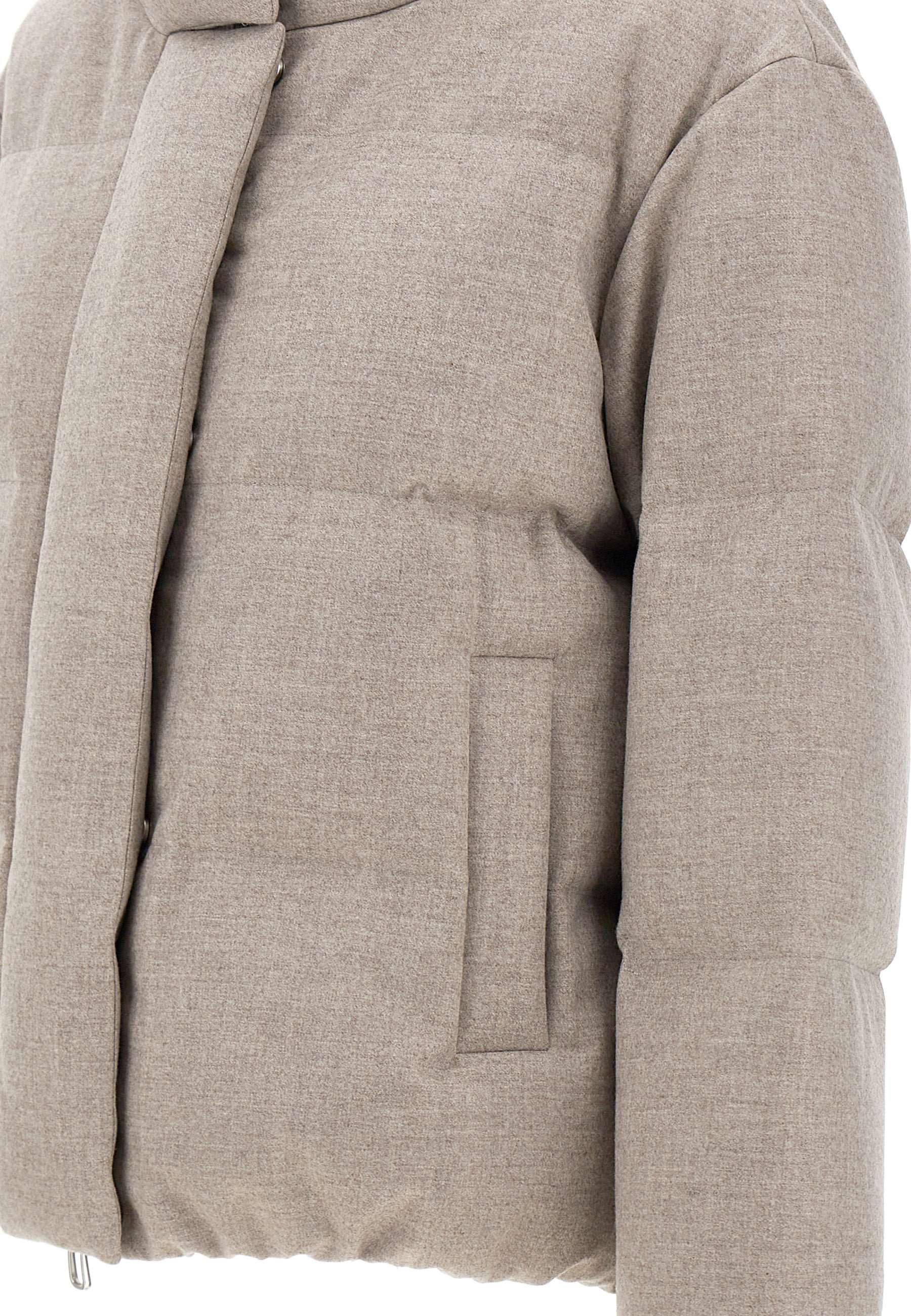 Duno DIANA Woman BEIGE/grey Coats - Zuklat