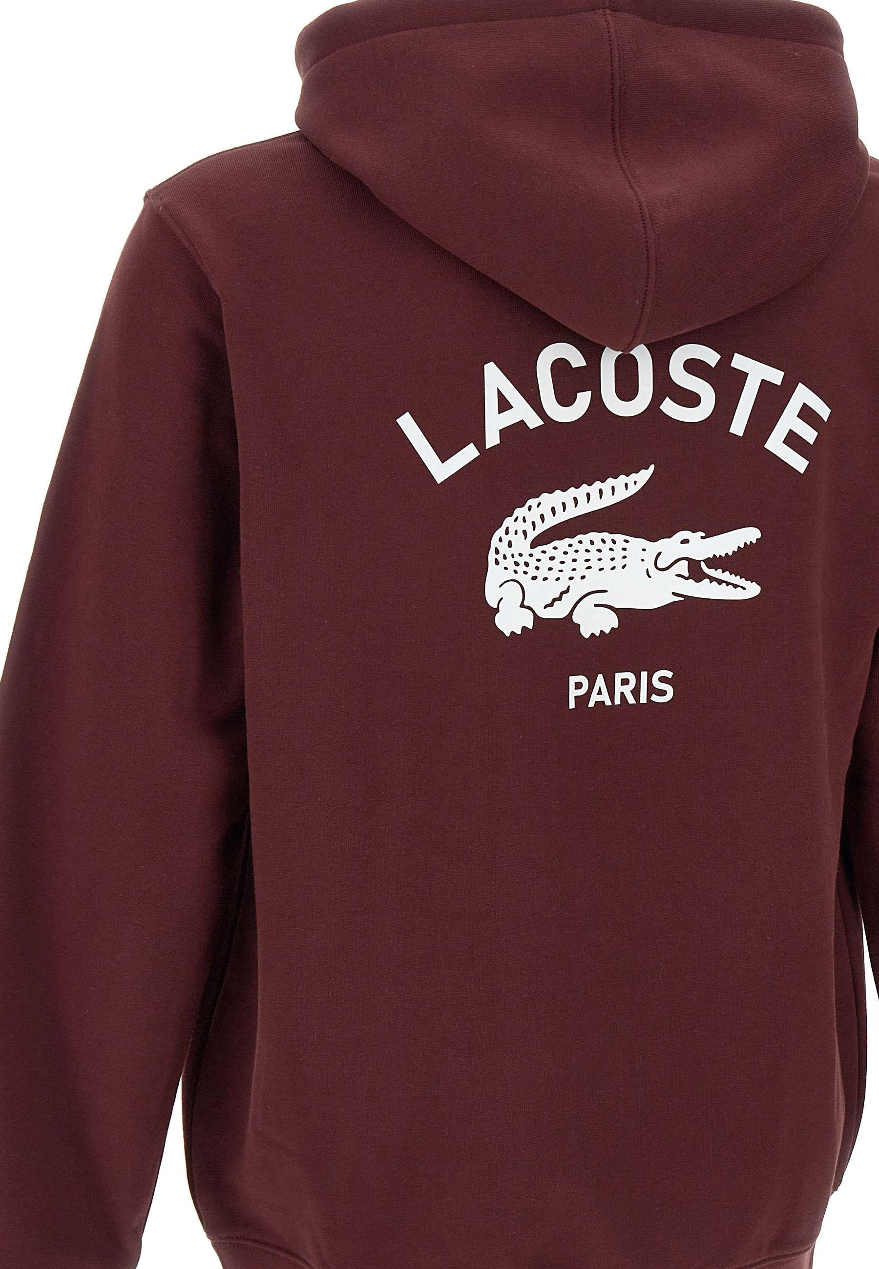 Lacoste SH2740 Unisex Bordeaux Sweaters - Zuklat