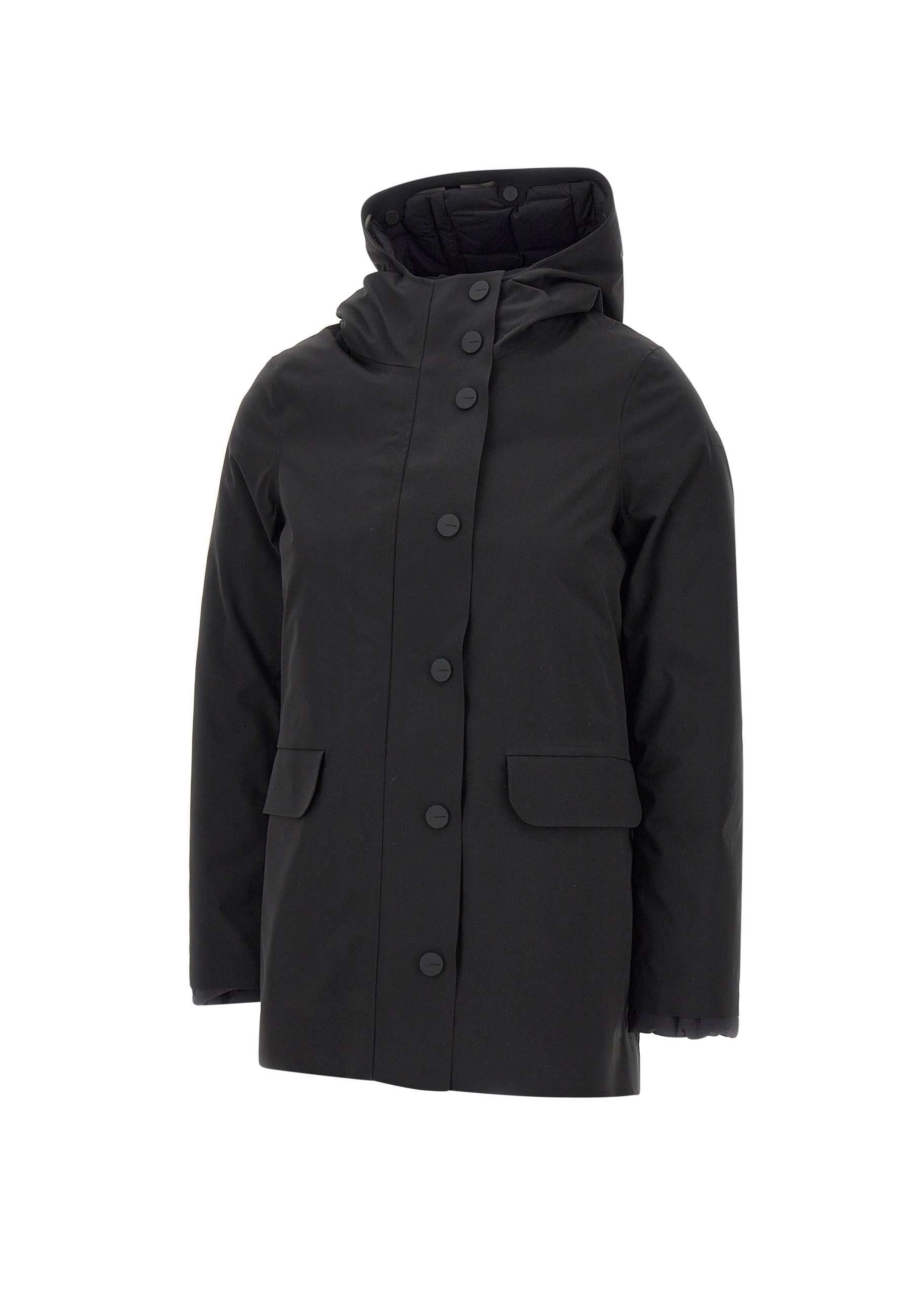 RRD W24531 Woman Black Coats - Zuklat