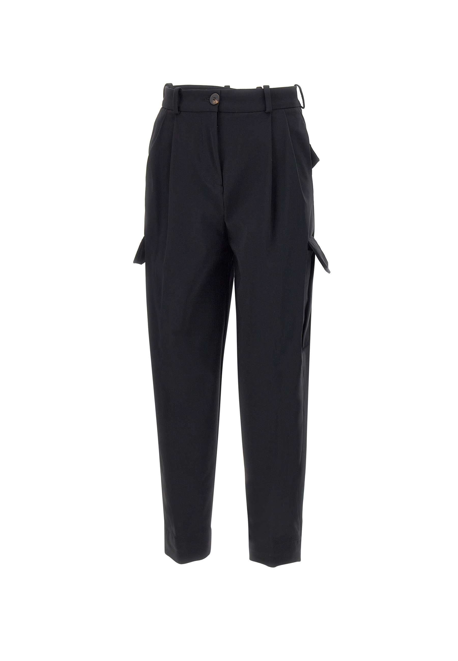 RRD W24705 Woman Black Trousers - Zuklat