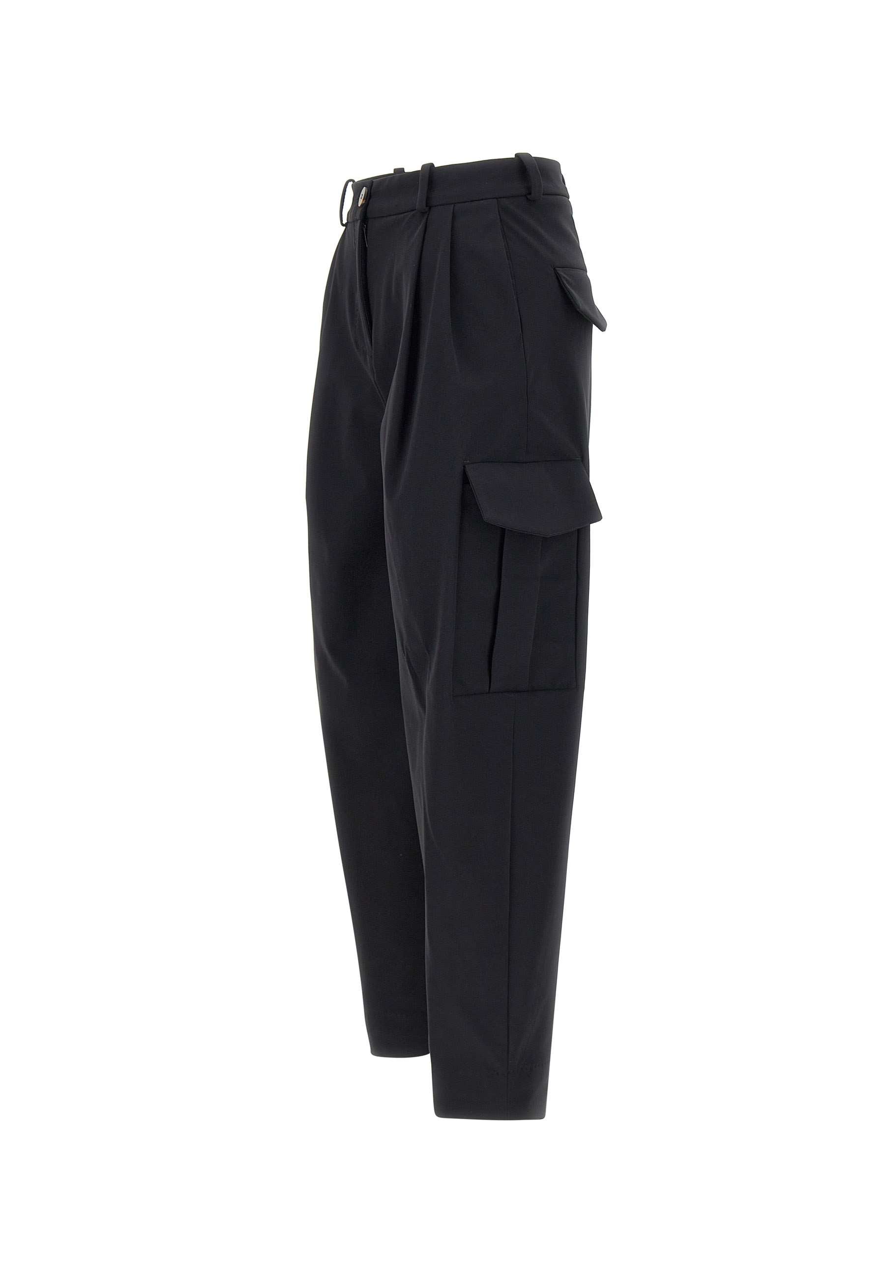 RRD W24705 Woman Black Trousers - Zuklat