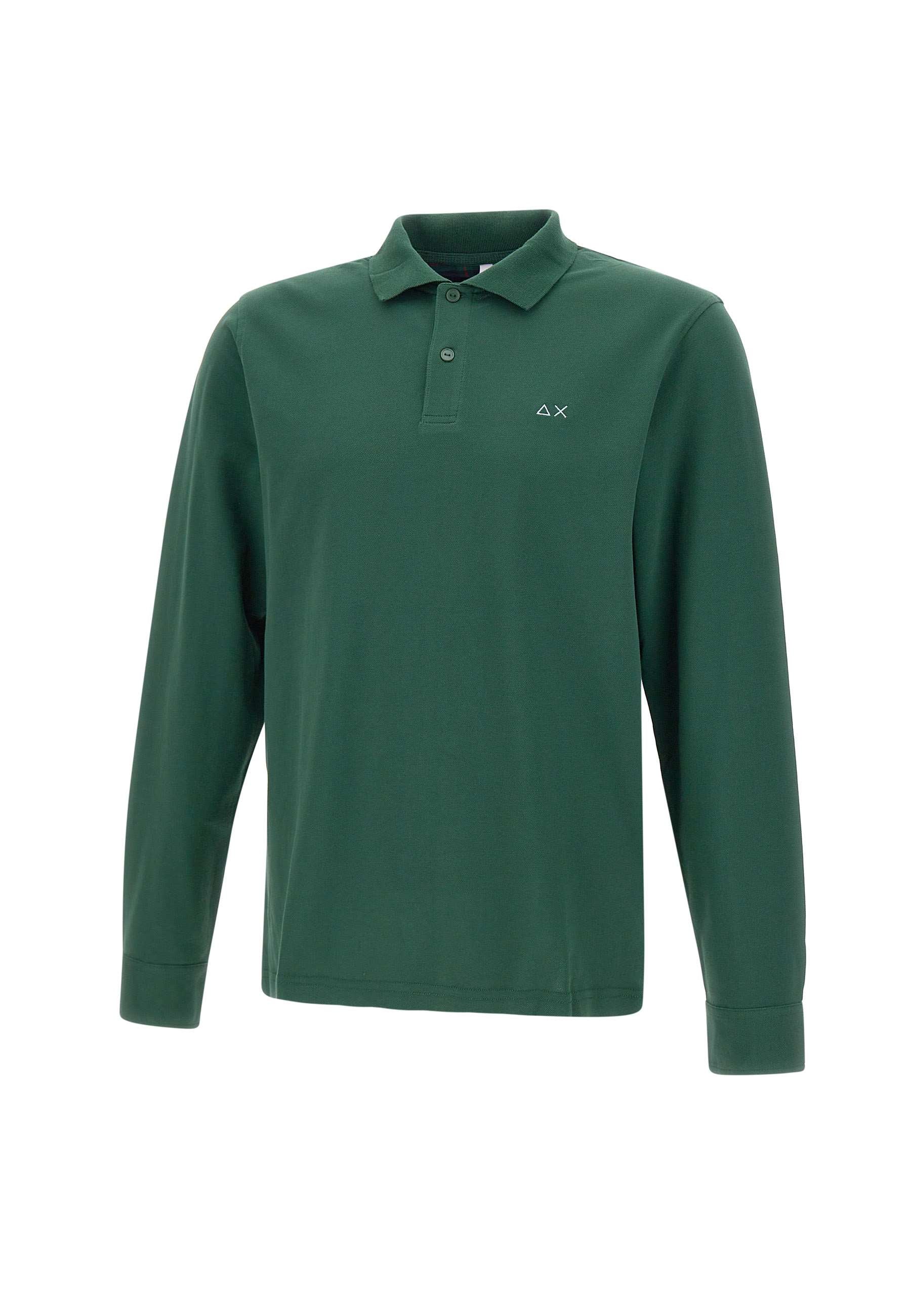 Sun68 A44110 Man Green T-shirts and Polos - Zuklat