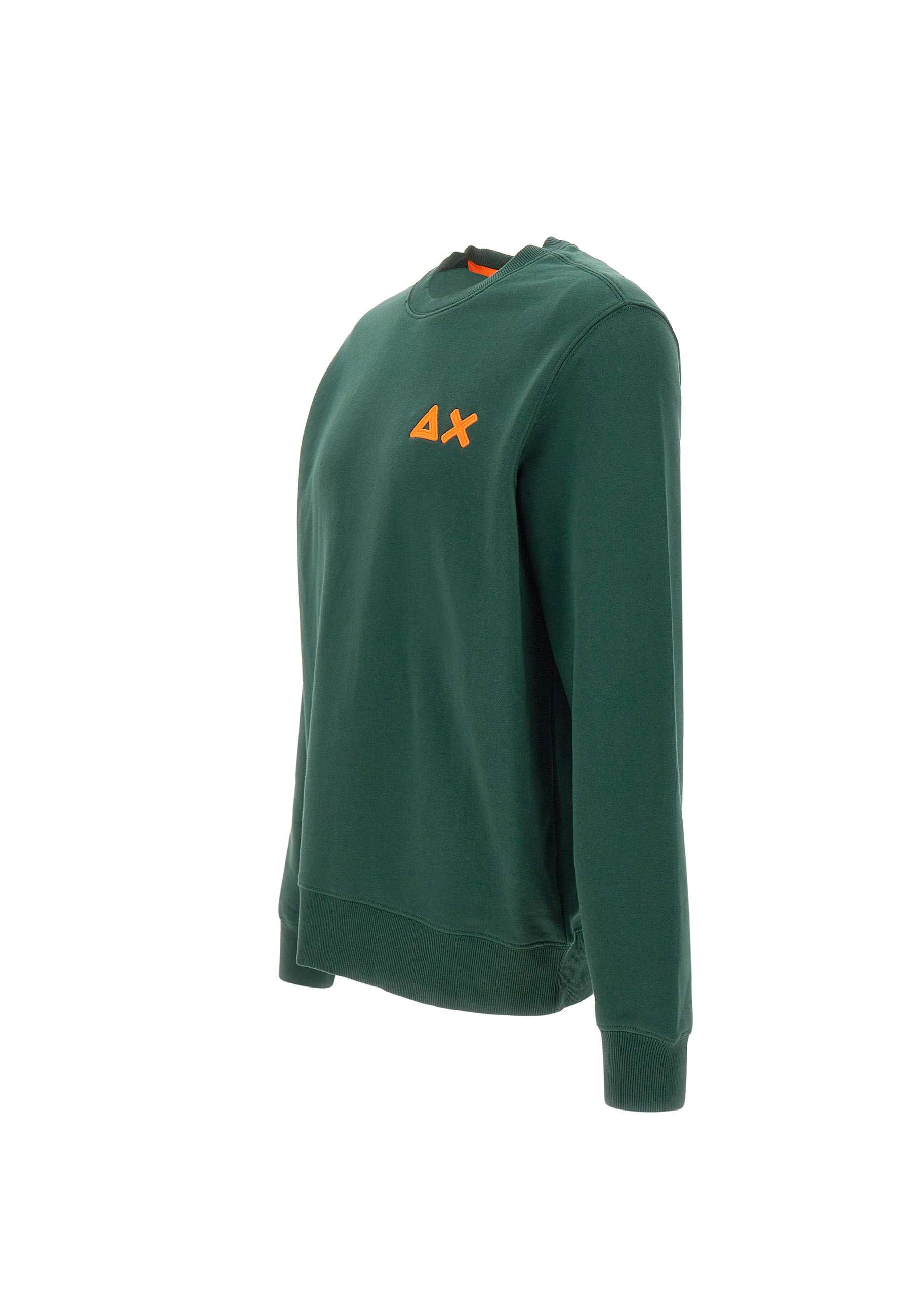 Sun68 F44130 Man Green Sweaters - Zuklat