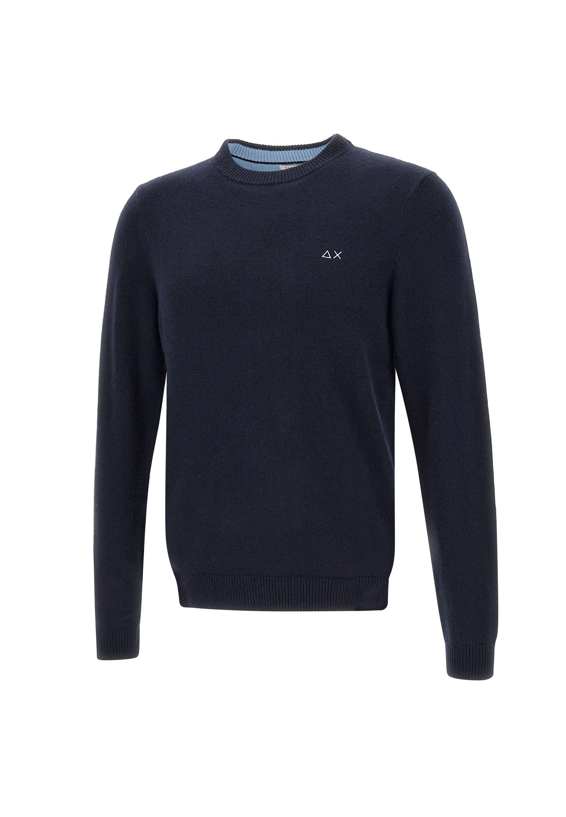 Sun68 K44110 Man Blue Sweaters - Zuklat