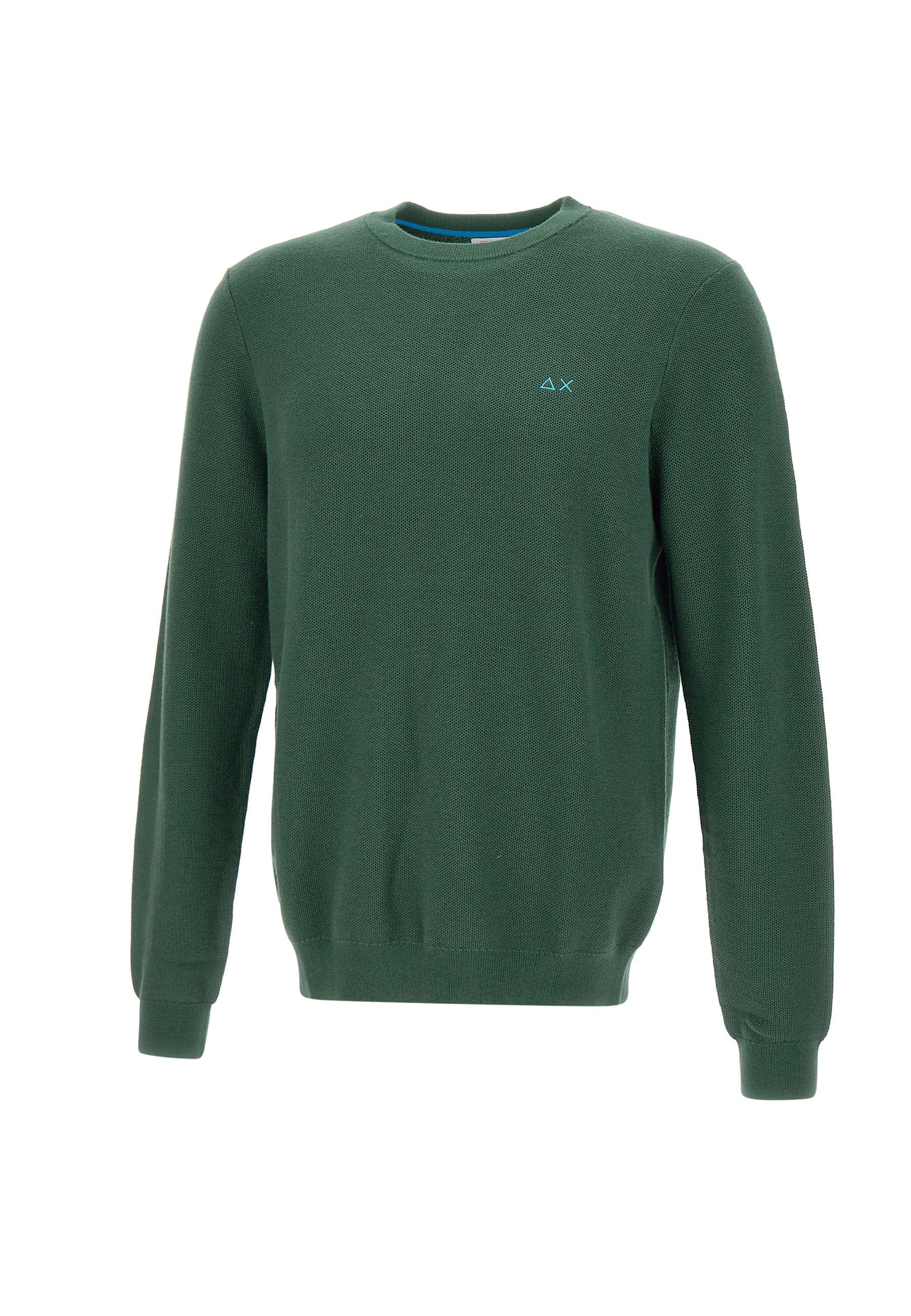 Sun68 K44140 Man Green Sweaters - Zuklat