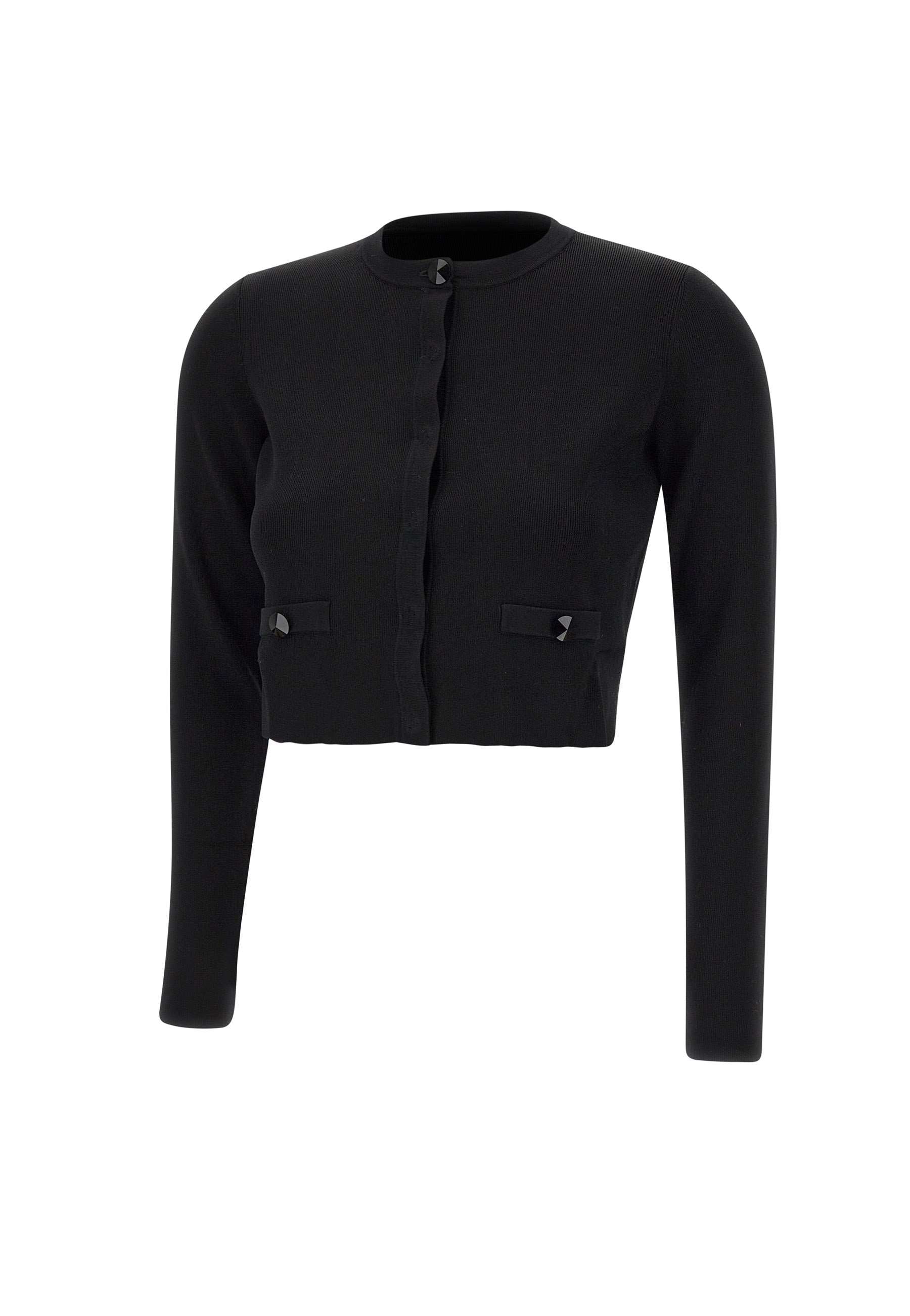 Liu Jo CF4292MA81O Woman Black Sweaters - Zuklat