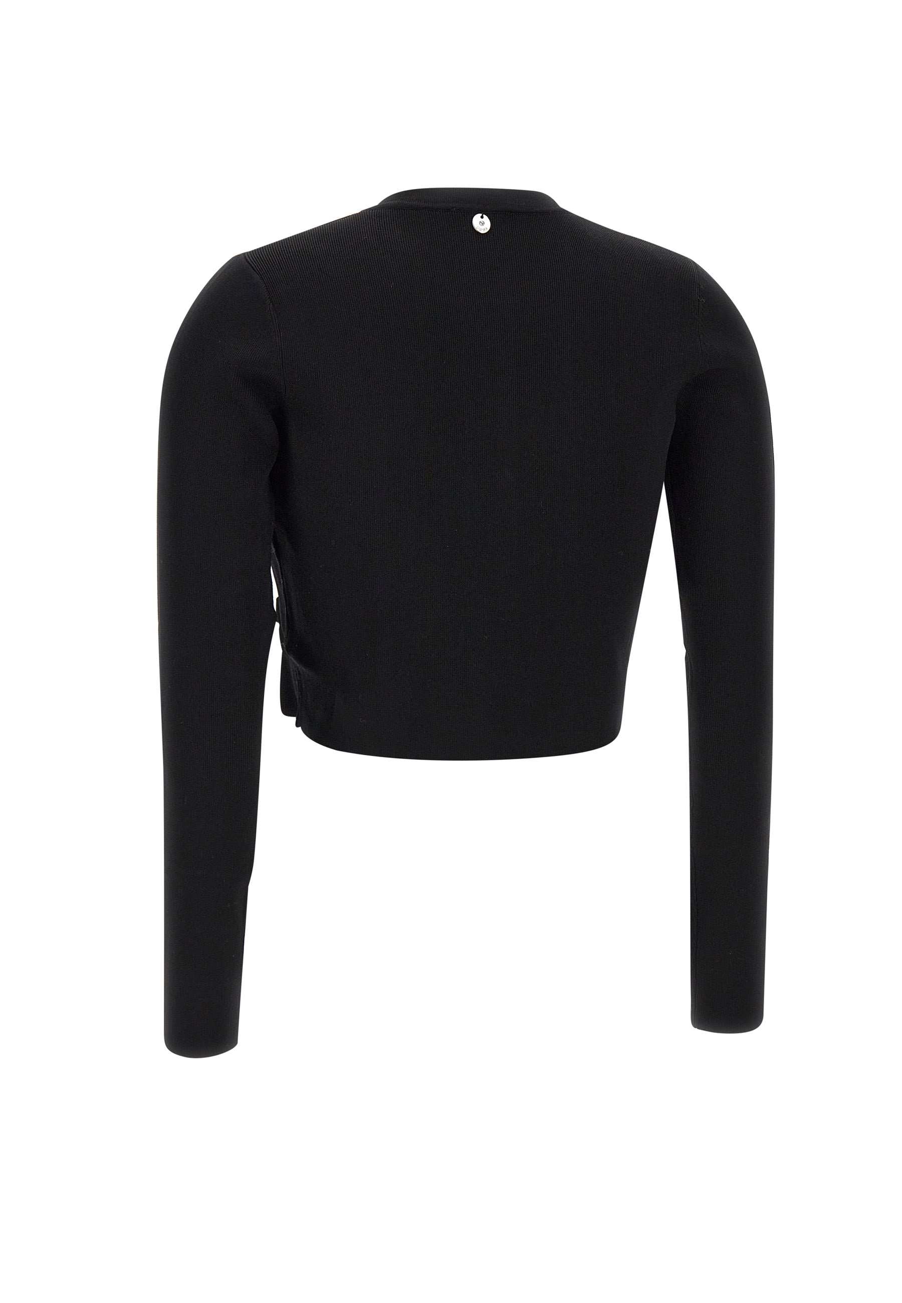 Liu Jo CF4292MA81O Woman Black Sweaters - Zuklat