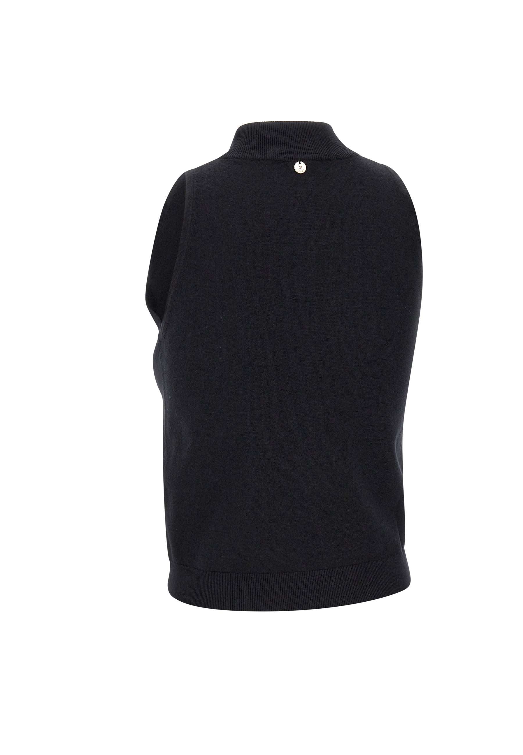 Liu Jo CF4341MA96E Woman Black Sweaters - Zuklat